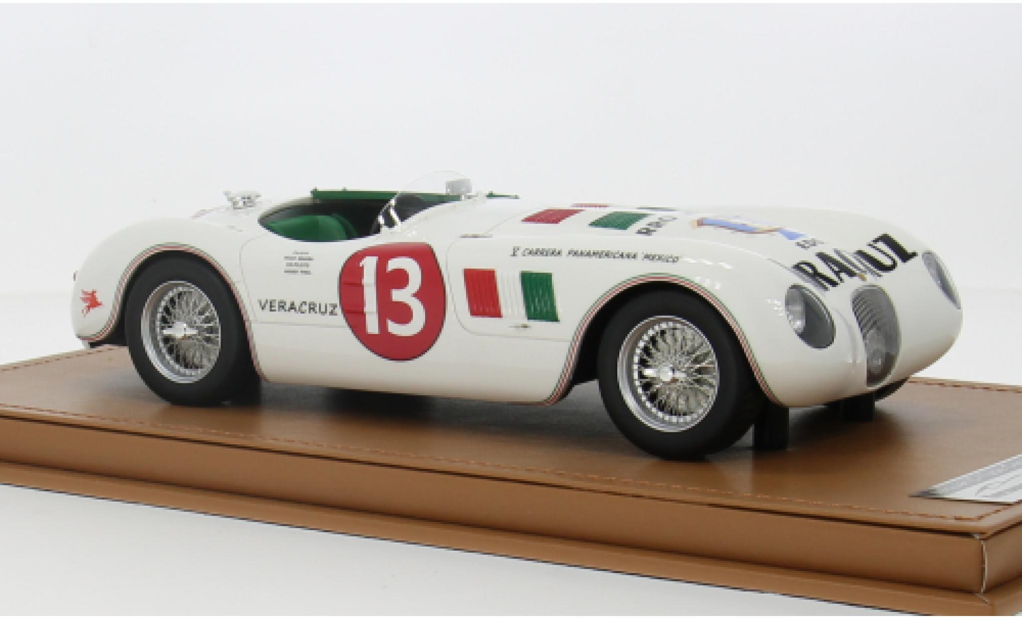 Jaguar C-Type 1/18 Tecnomodel RHD No.13 Carrera Panamericana 1953 1:18 modelauto