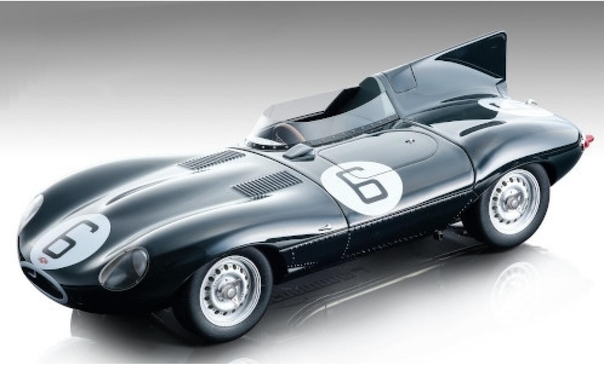 Jaguar D-Type 1/18 Tecnomodel Long Nose RHD No.6 24h Le Mans 1955 M.Hawthorn/I.Bueb modelauto