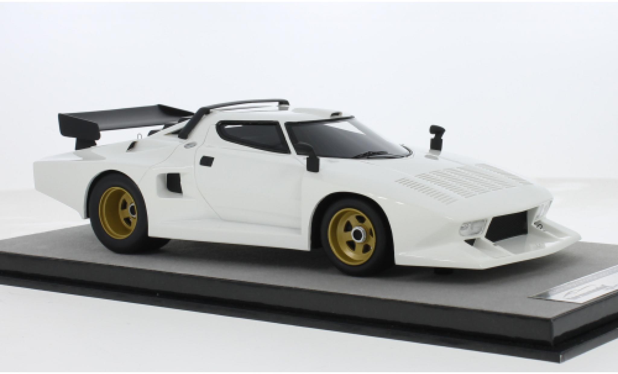 Lancia Stratos 1/18 Tecnomodel Gruppe 5 geel 1976 1:18 modelauto