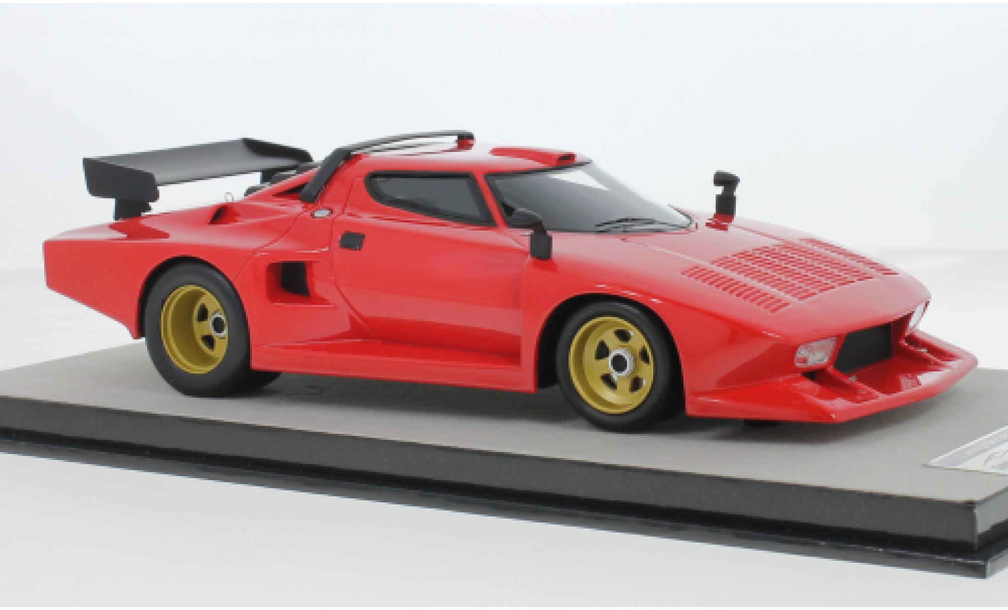 Lancia Stratos 1/18 Tecnomodel Gruppe 5 oranje 1976 1:18 modelauto