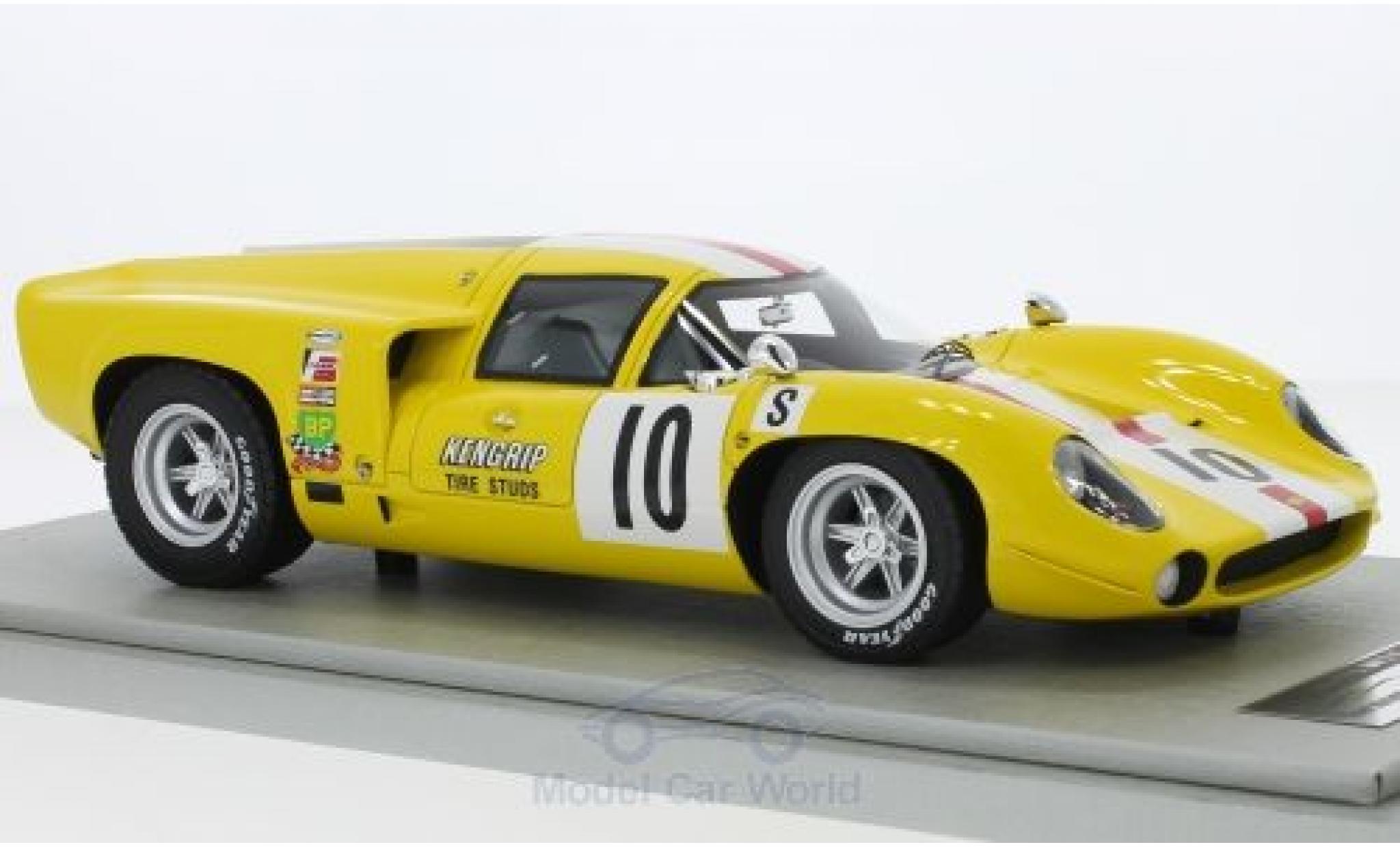 Lola T70 1968 1/18 Tecnomodel MK3 RHD No.10 12h Sebring 1968 A.Axelsson/J.Bonnier modelauto