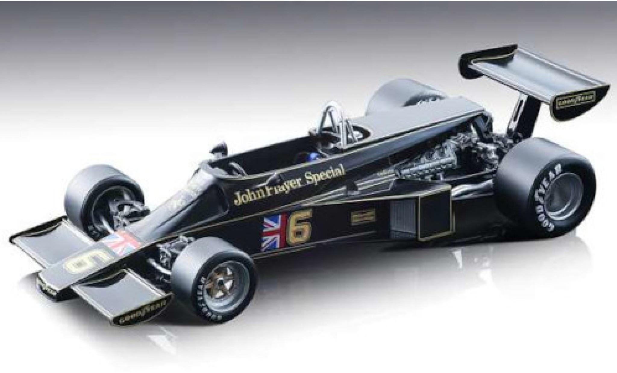 Lotus 77 1/18 Tecnomodel F1 No.6 John Player Team John Player Special Formel 1 GP Brasilien 1976 M.Andretti modelauto