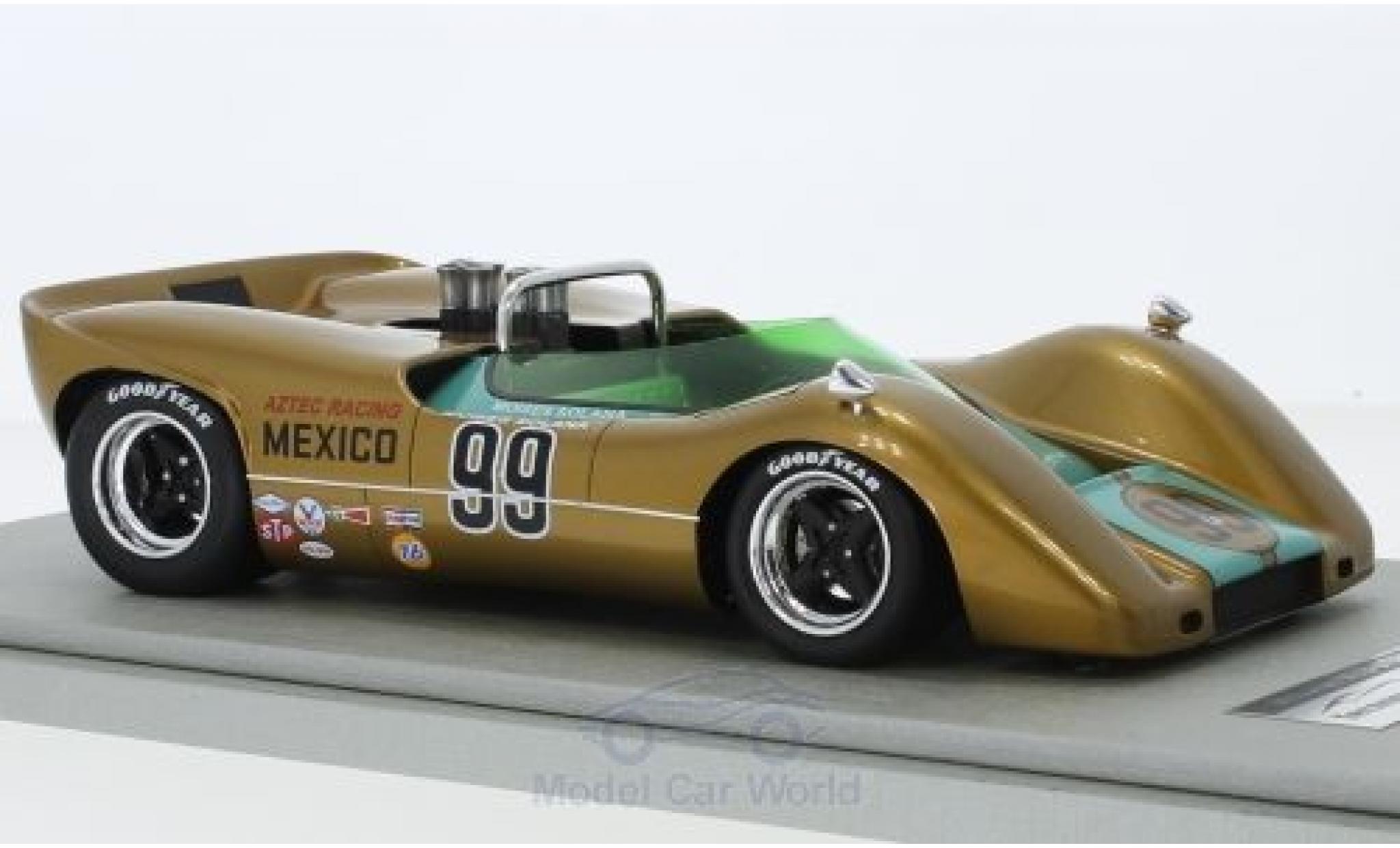 McLaren M6 1/18 Tecnomodel B RHD No.99 USRRC Laguna Seca 1968 M.Solana modelauto