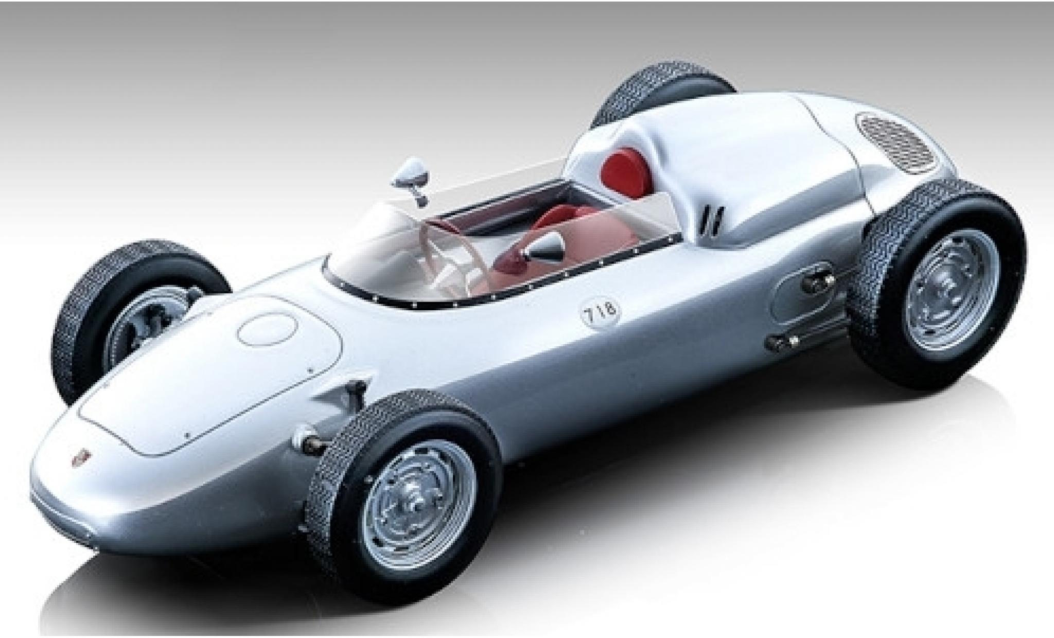 Porsche 718 1/18 Tecnomodel F2 Formel 2 1960 Pressefahrzeug modelauto