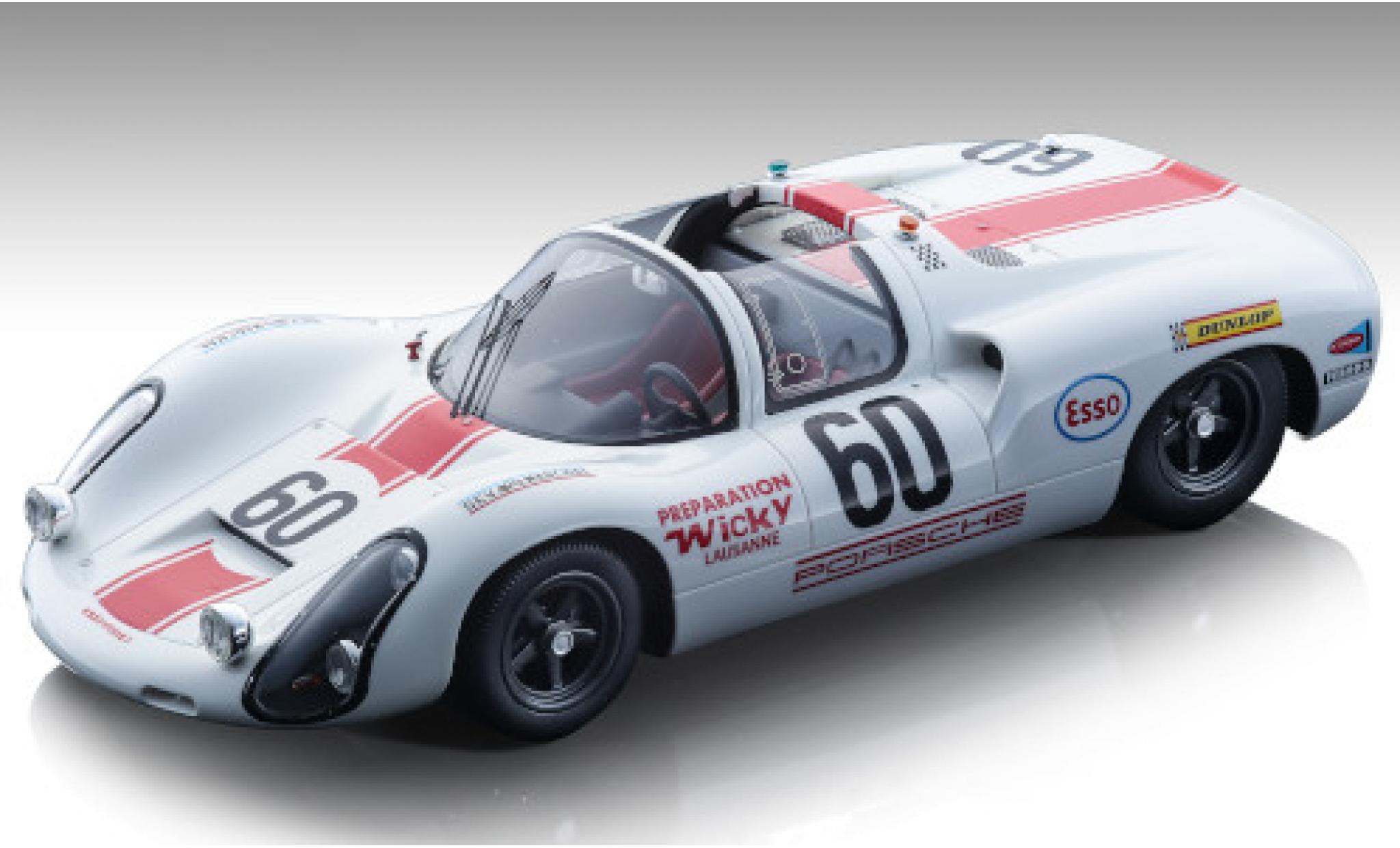Porsche 910 1/18 Tecnomodel No.60 24h Le Mans 1969 J.de Mortemart/J.Mesange modelauto
