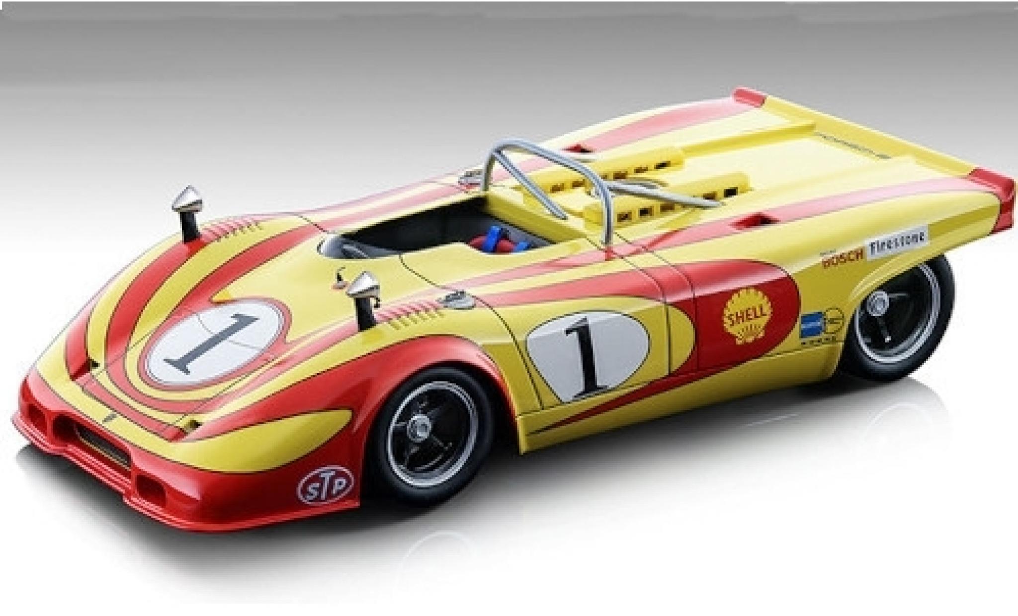 Porsche 917 1971 1/18 Tecnomodel Spyder RHD No.1 Interserie Imola 1971 J.Neuhaus modelauto