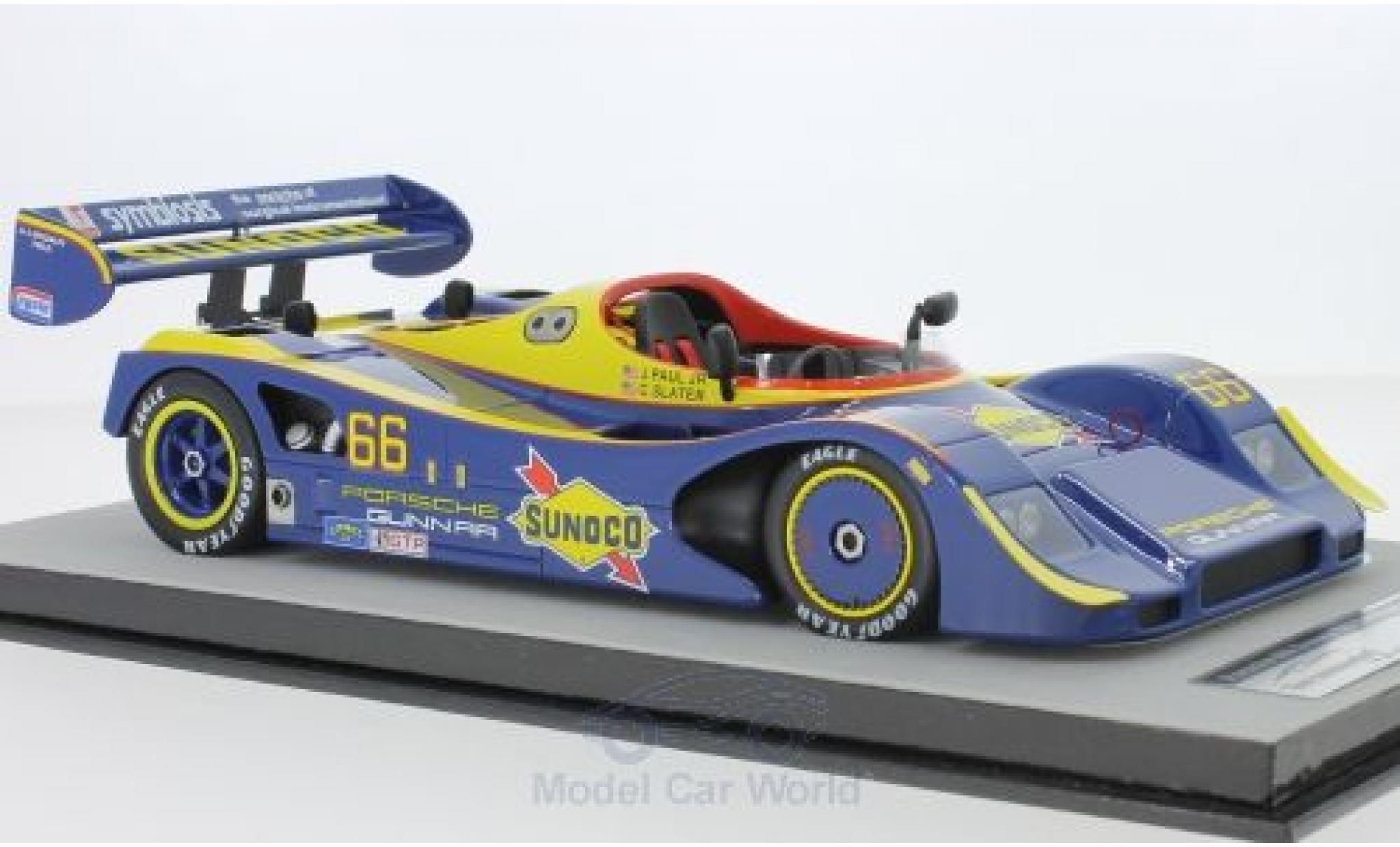 Porsche 993 1/18 Tecnomodel 966 No.66 Sunoco Road America 1 J.Paul Jr/C.Slater modelauto