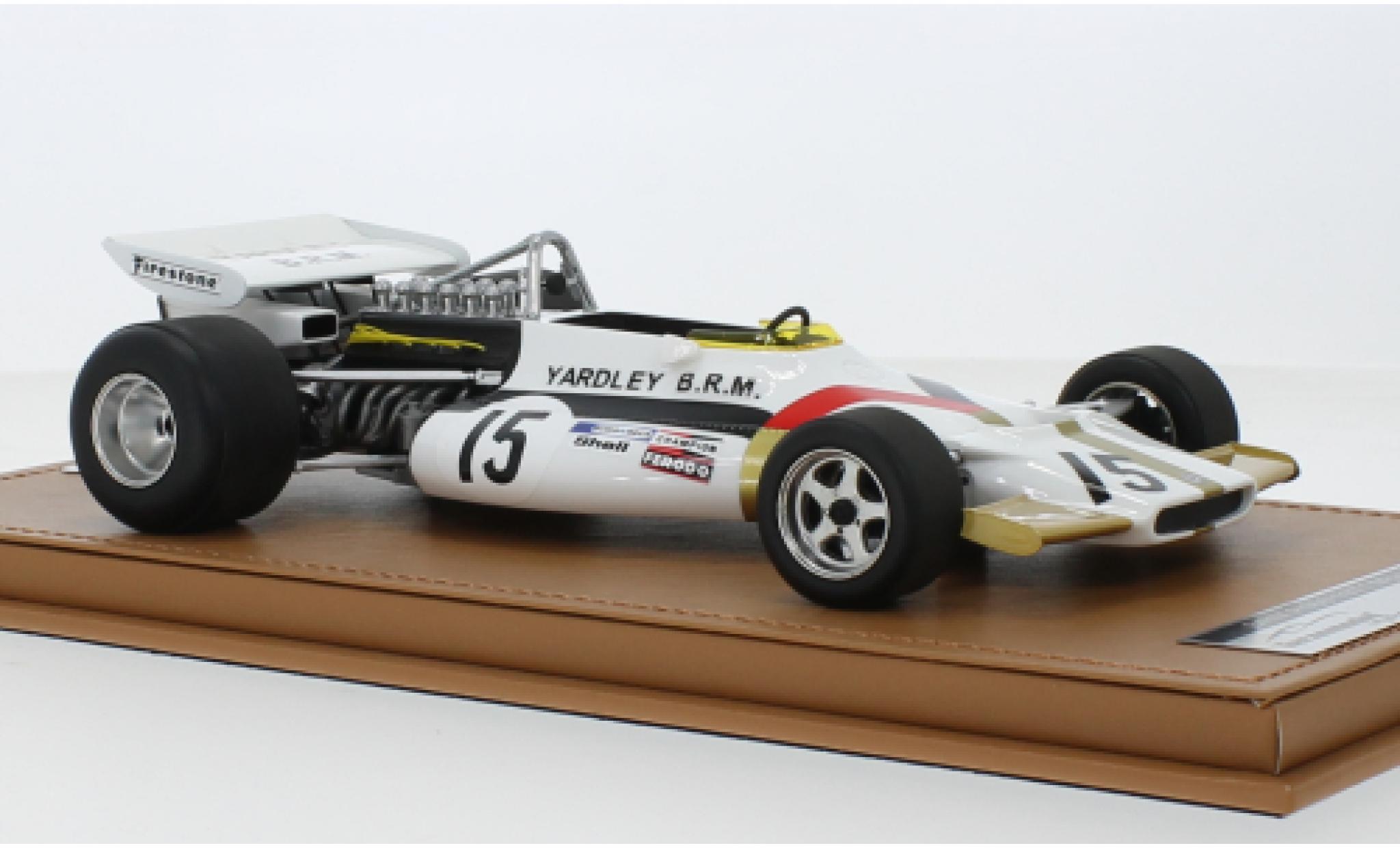 Brm P160 1/18 Tecnomodel BRM No.15 Yardley Team BRM Yardley formule 1 GP Monaco 1971 modelauto