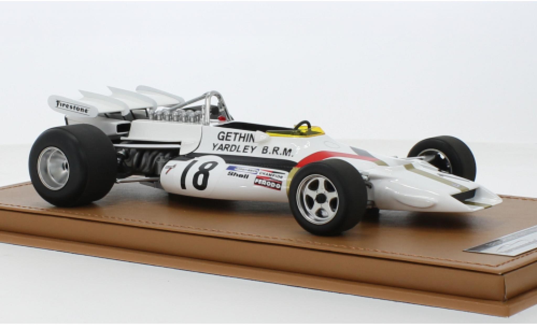 Brm P160 1/18 Tecnomodel BRM No.18 Yardley Team BRM Yardley formule 1 GP Italie 1971 modelauto