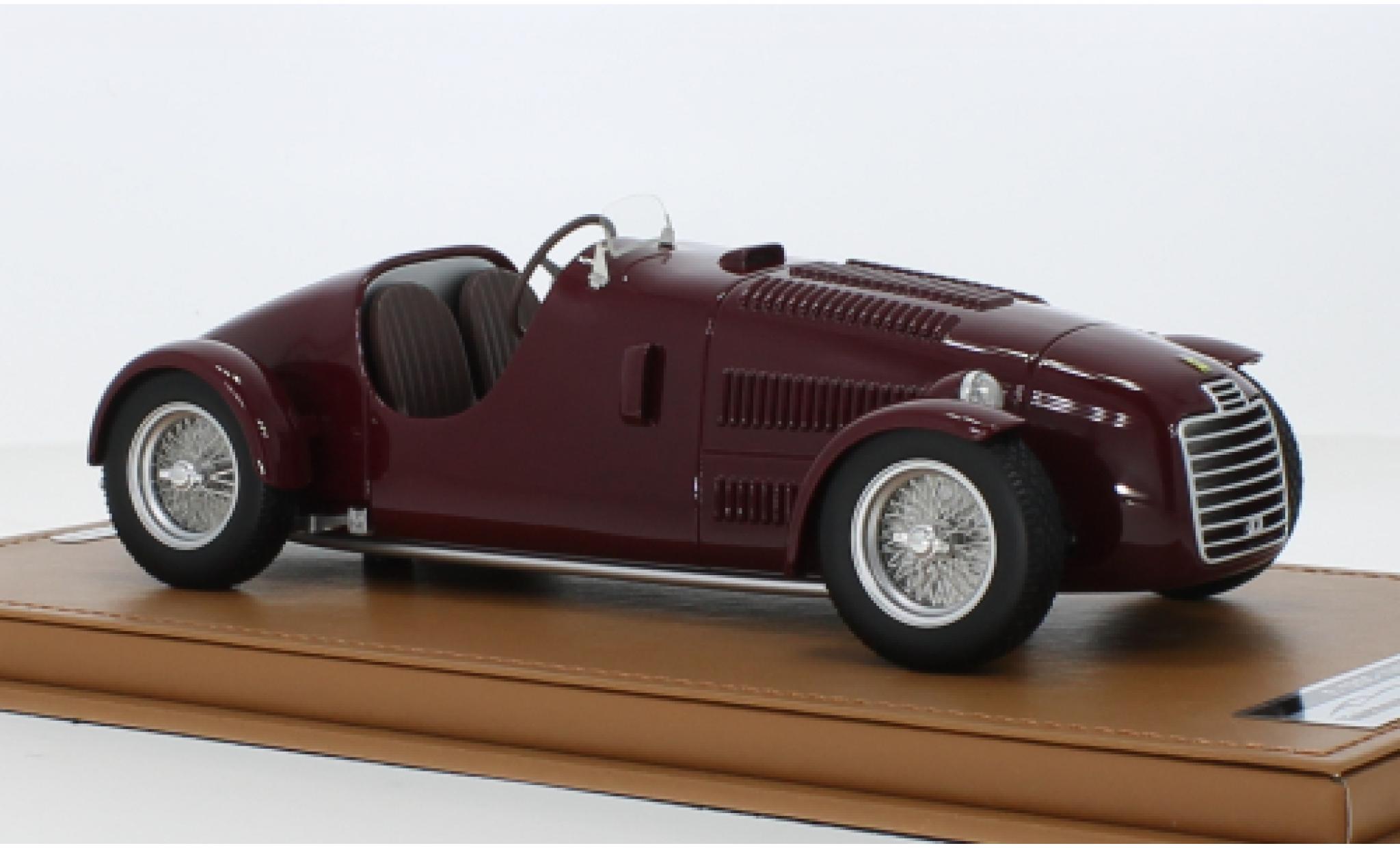 Ferrari 125 1/18 Tecnomodel C rood fonc&eacute; RHD 1947 modelauto