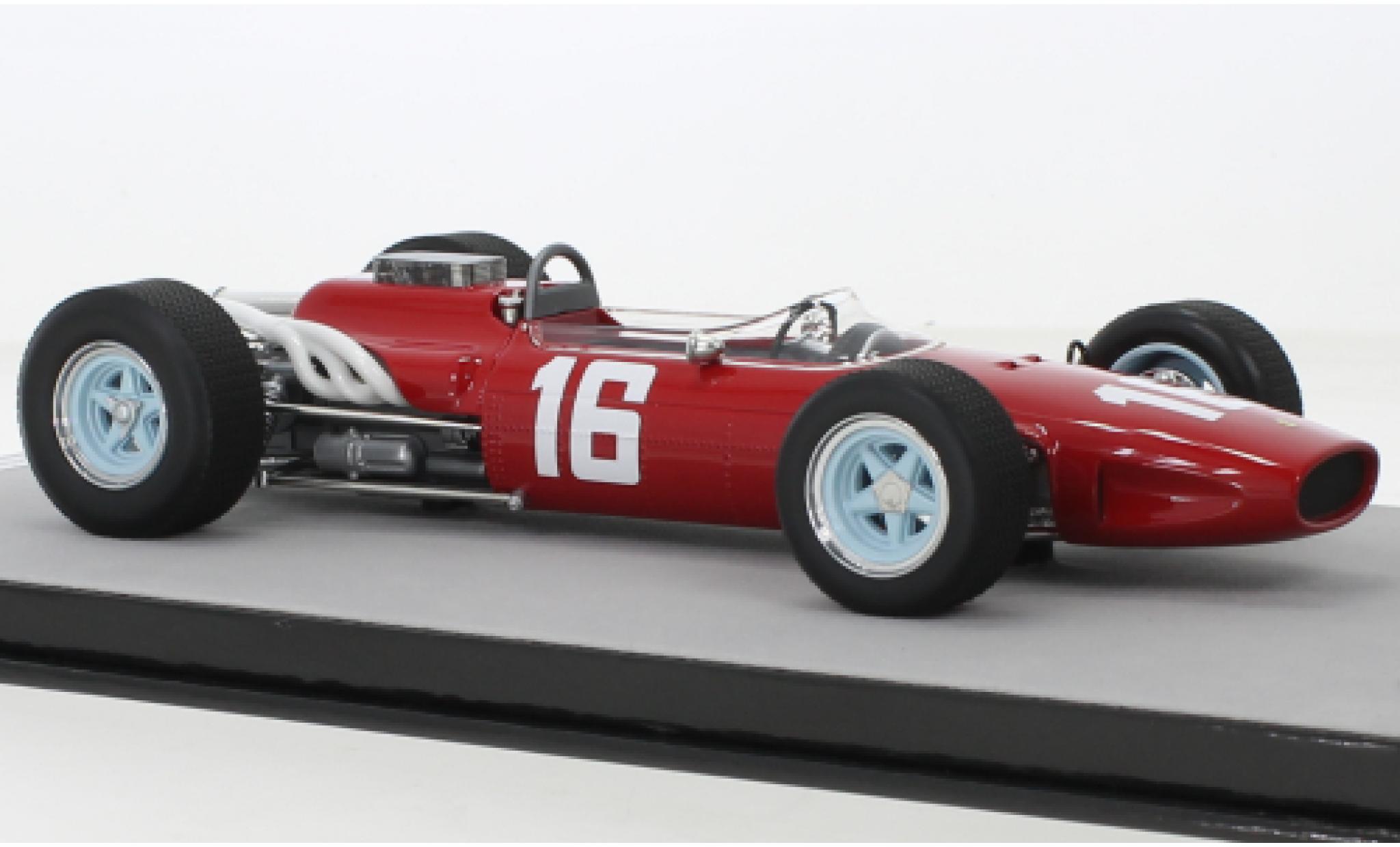 Ferrari 246 1/18 Tecnomodel No.16 formule 1 GP Monaco 1966 modelauto