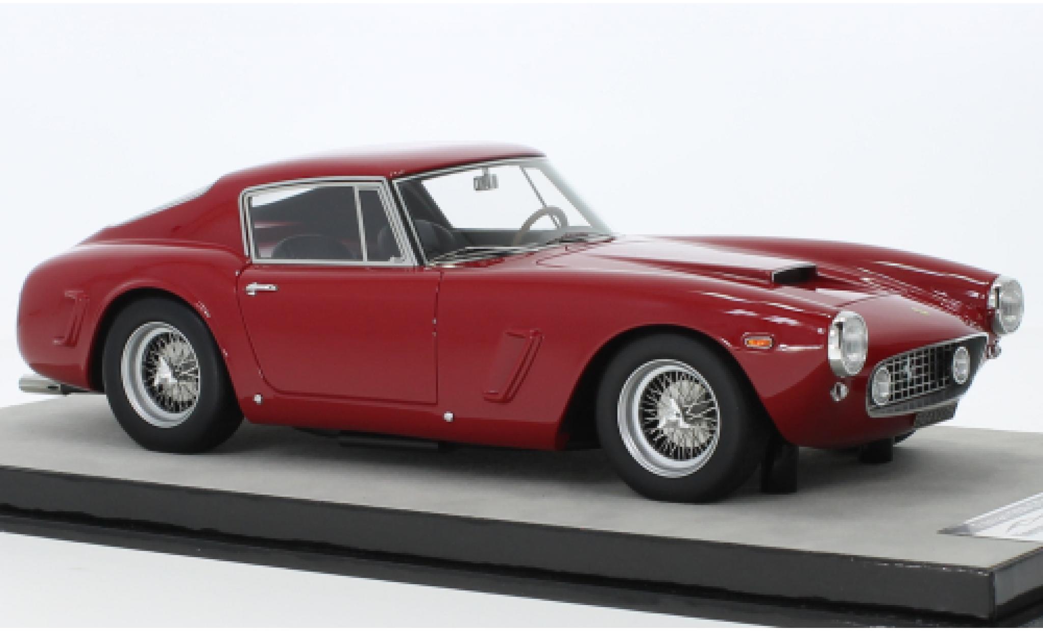 Ferrari 250 1/18 Tecnomodel GT SWB Clienti Corsa rood 1962 modelauto