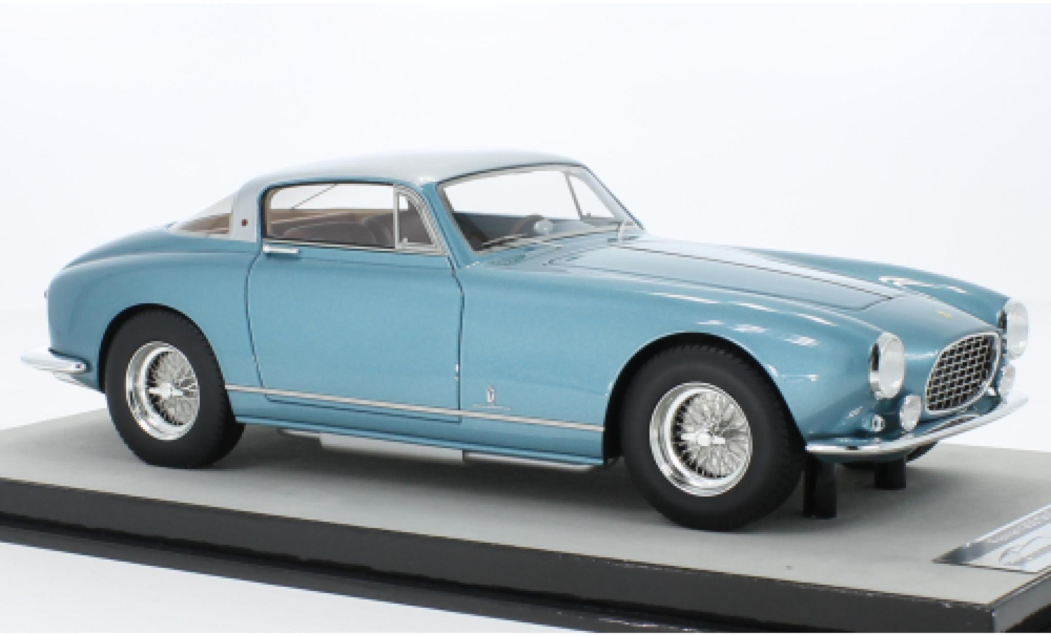 Ferrari 250 1/18 Tecnomodel GT Europe metallic blauw clair/d 1955 modelauto