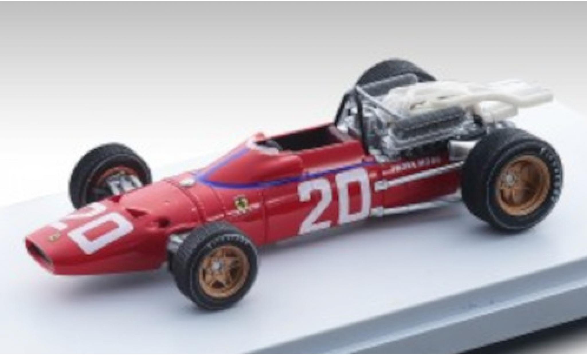 Ferrari 312 1/43 Tecnomodel F1-67 No.20 formule 1 GP Monaco 1967 modelauto