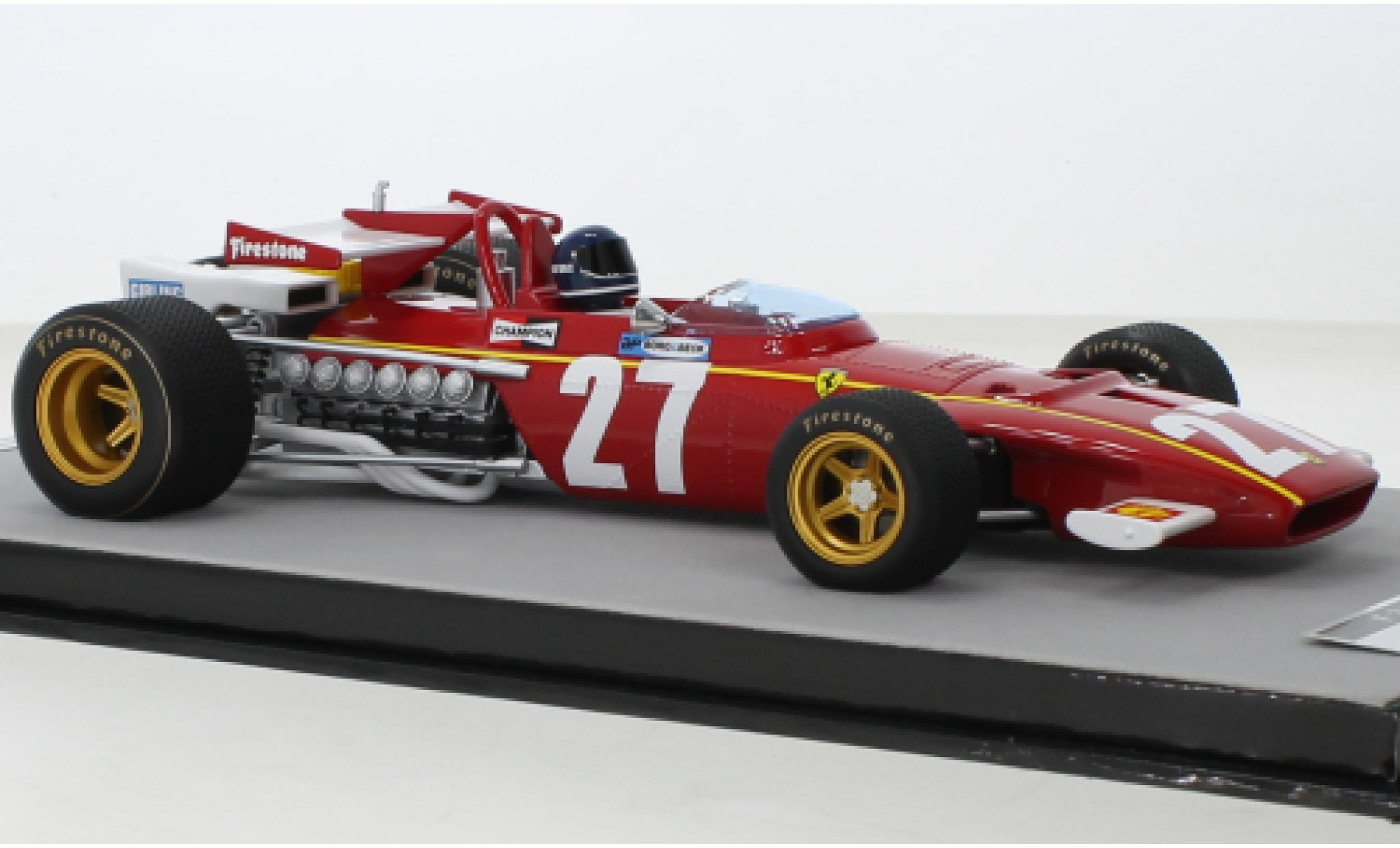 Ferrari 312 1/18 Tecnomodel B No.27 Formel 1 GP Belgien 1970 modelauto