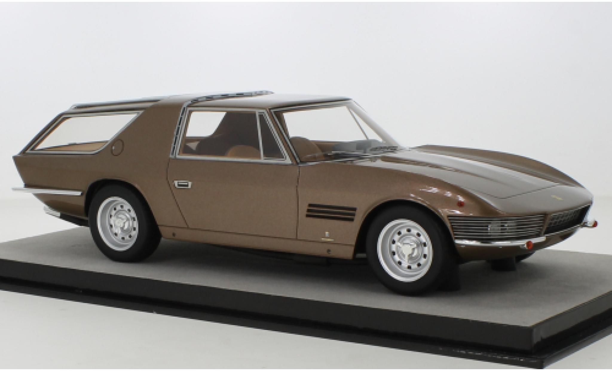 Ferrari 330 1/18 Tecnomodel GT 2+2 Shooting Brake metallic brun 1967 modelauto