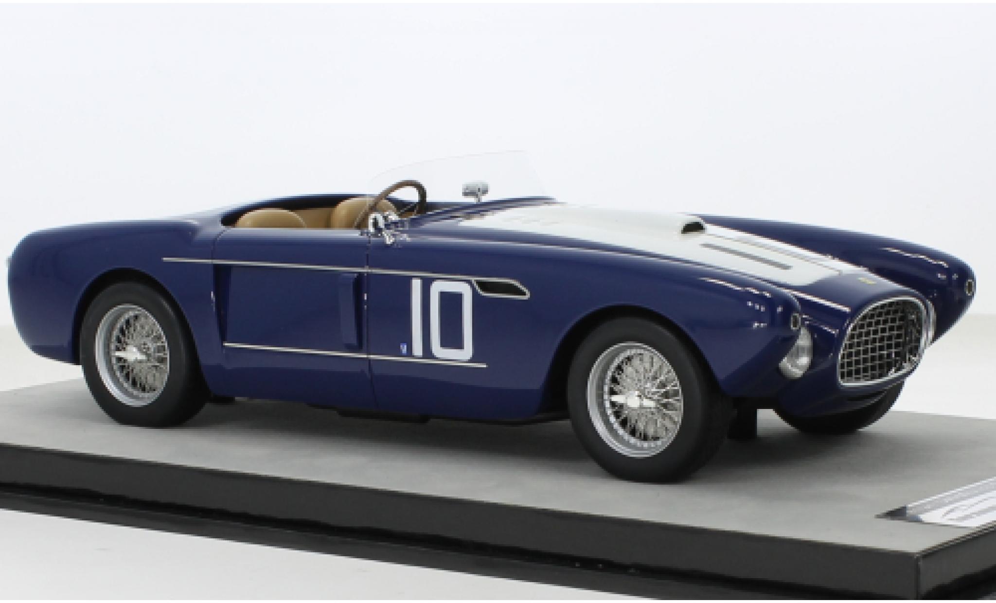 Ferrari 340 1/18 Tecnomodel Mexico Spyder RHD No.10 Pebble Beach 1953 modelauto
