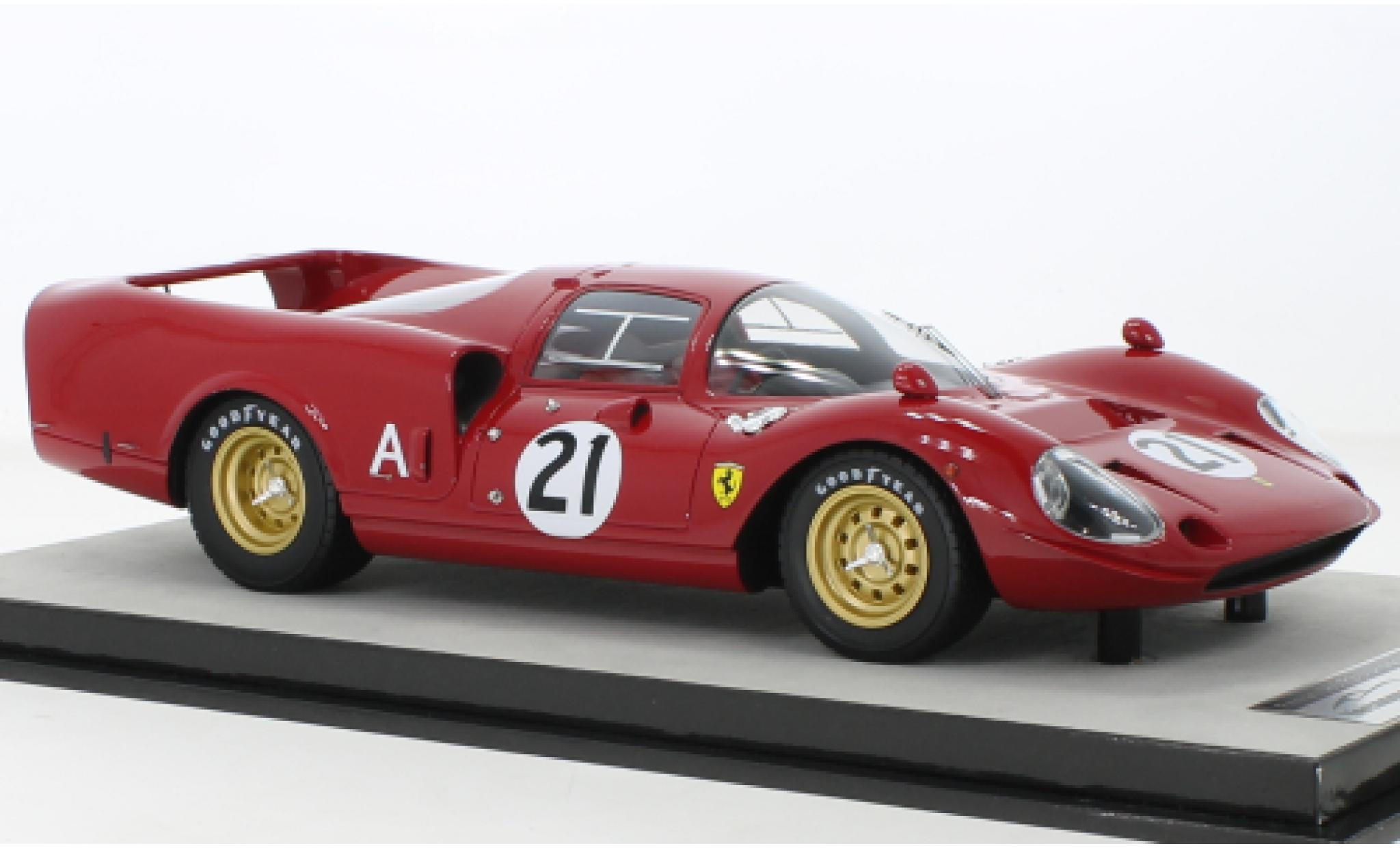 Ferrari 365 1/18 Tecnomodel P2/3 Drogo RHD No.21 SCCA Elkhart Lake 1969 modelauto