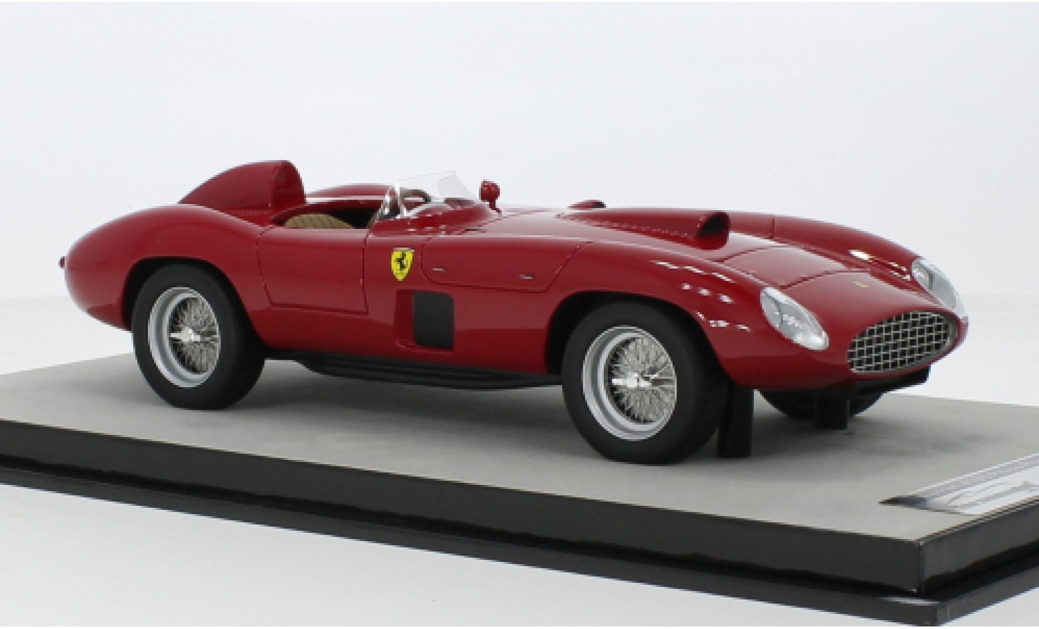 Ferrari 410 1/18 Tecnomodel S rood RHD 1956 modelauto