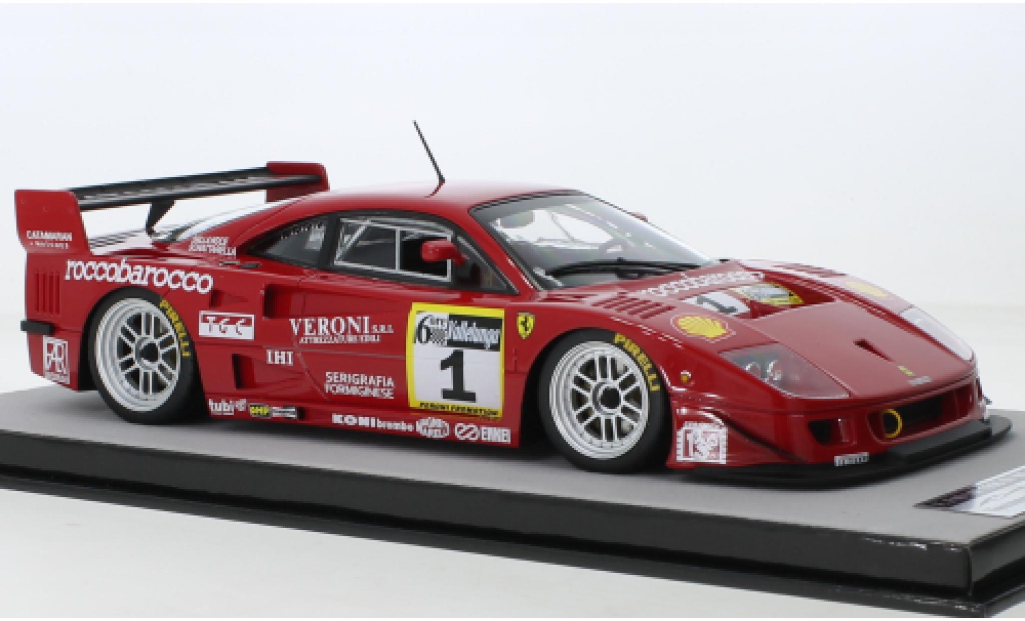 Ferrari F40 1/18 Tecnomodel GTE No.1 6h Vallelunga 1996 modelauto