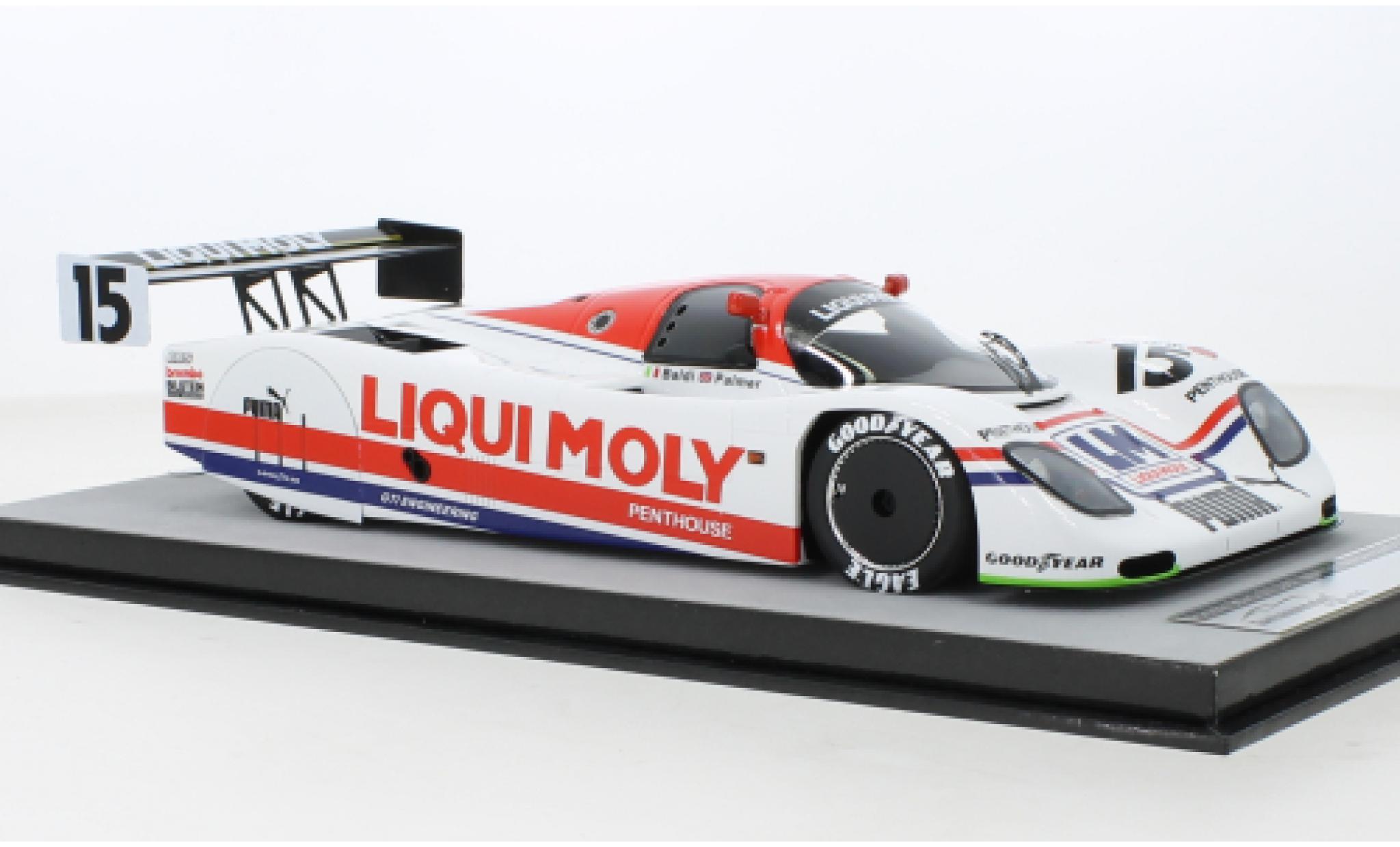 Porsche 962 1987 1/18 Tecnomodel C GTI RHD No.15 Liqui Moly 200 Meilen Norisring modelauto