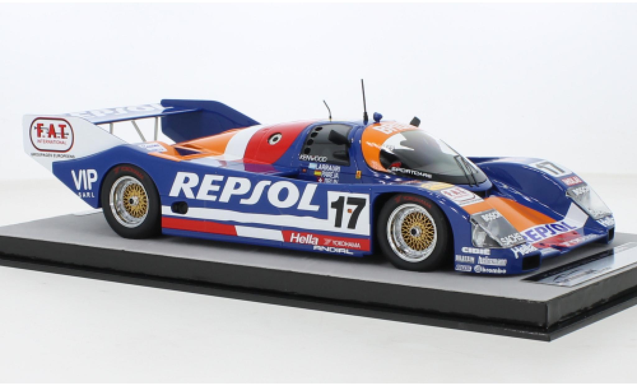 Porsche 962 1991 1/18 Tecnomodel C RHD No.17 Repsol 24h Le Mans modelauto