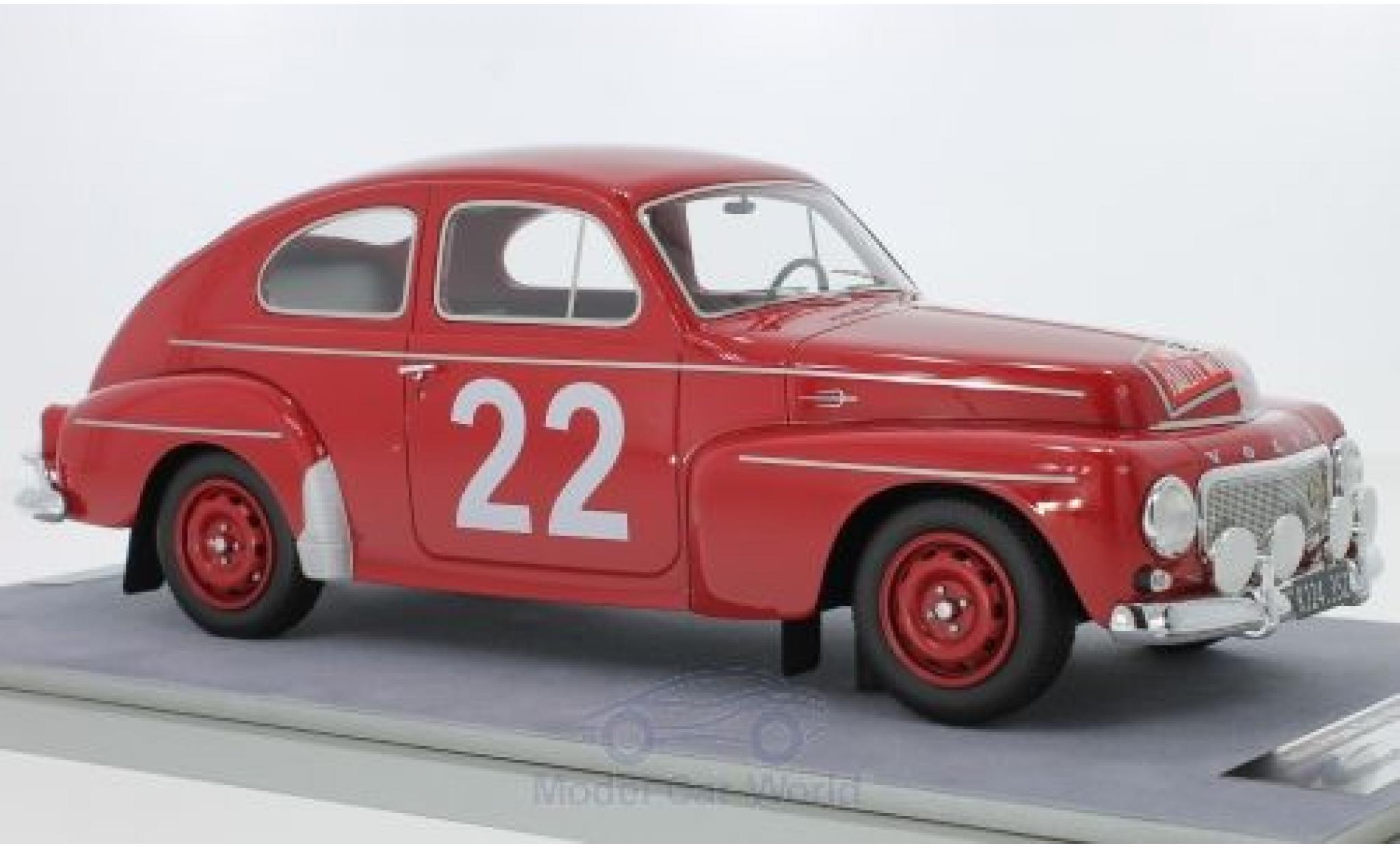 Volvo PV 1/18 Tecnomodel 544 No.22 Rallye Monte Carlo 1965 J.Nielsen/H.Henriksen modelauto