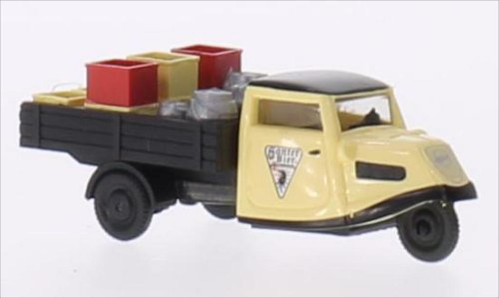 Tempo Dreirad 1/87 Busch Hanseat Ganter modelauto