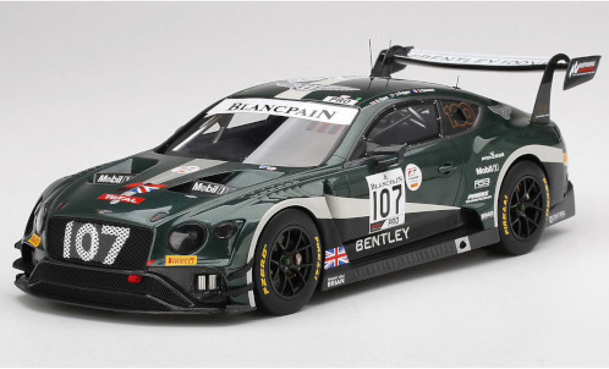 Bentley Continental 1/18 Top Speed GT3 RHD No.107 M-Sport Team 24h Spa 2019 J.M.Gounon/S.Kane/J.Pepper modelauto