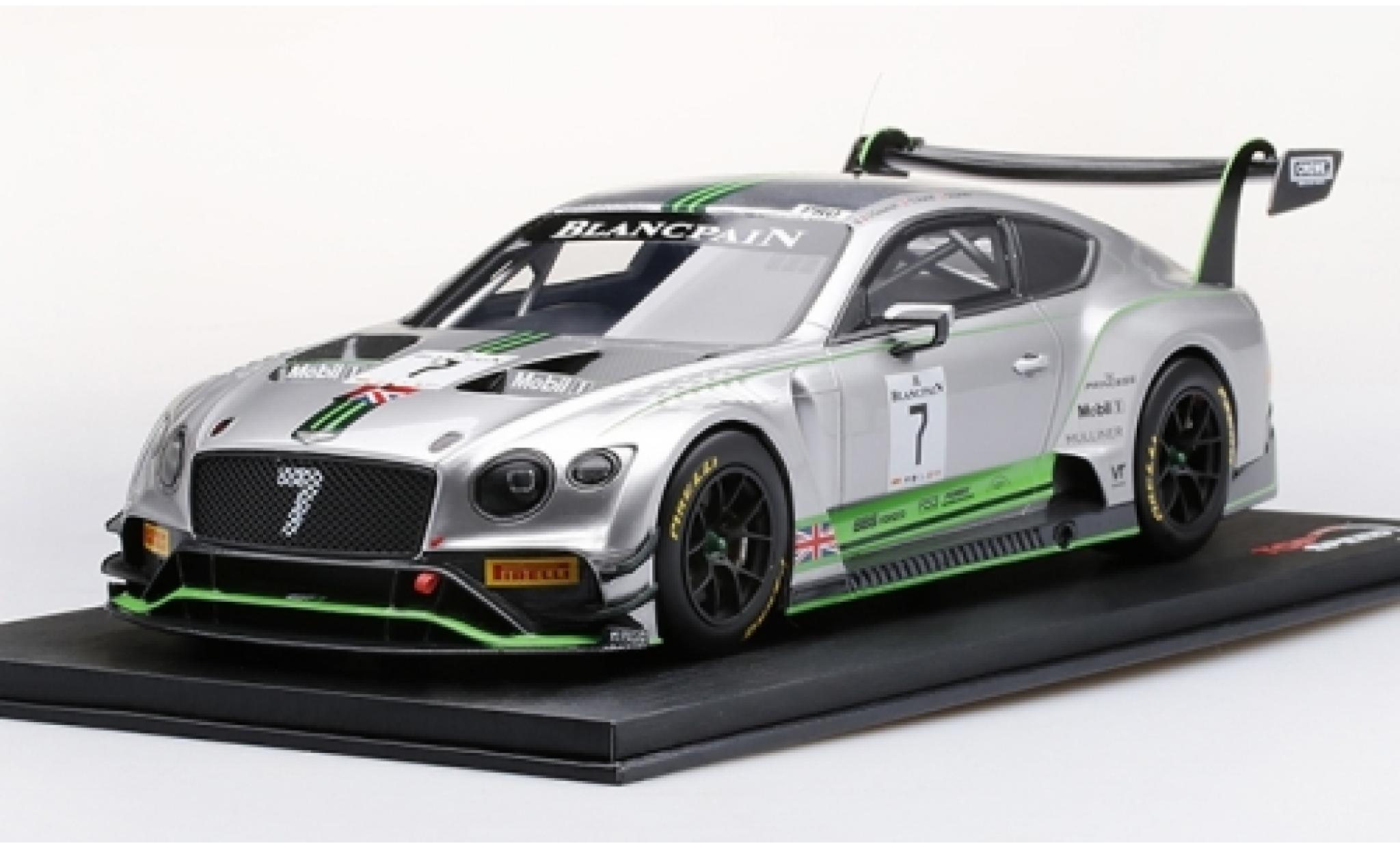 Bentley Continental 1/18 Top Speed GT3 RHD No.7 Team M-Sport Witpain GT Series Monza 2018 G.Smith/S.Kane/J.Gounon modelauto