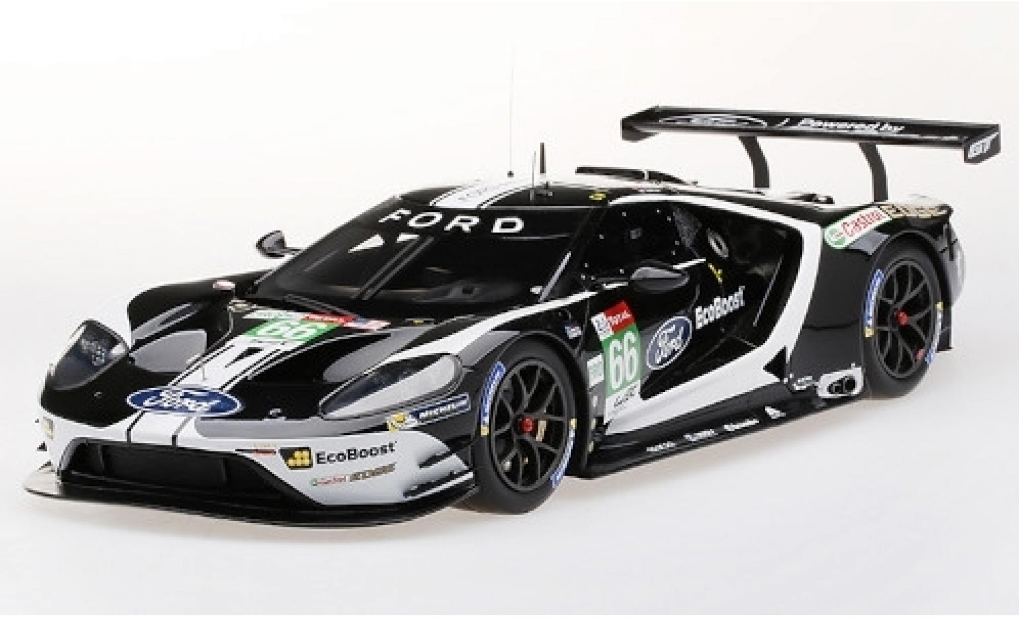 Ford GT 1/18 Top Speed No.66 Chip Ganassi Team UK 24h Le Mans 2019 B.Johnson/S.M&uuml;cke/O.Pla modelauto