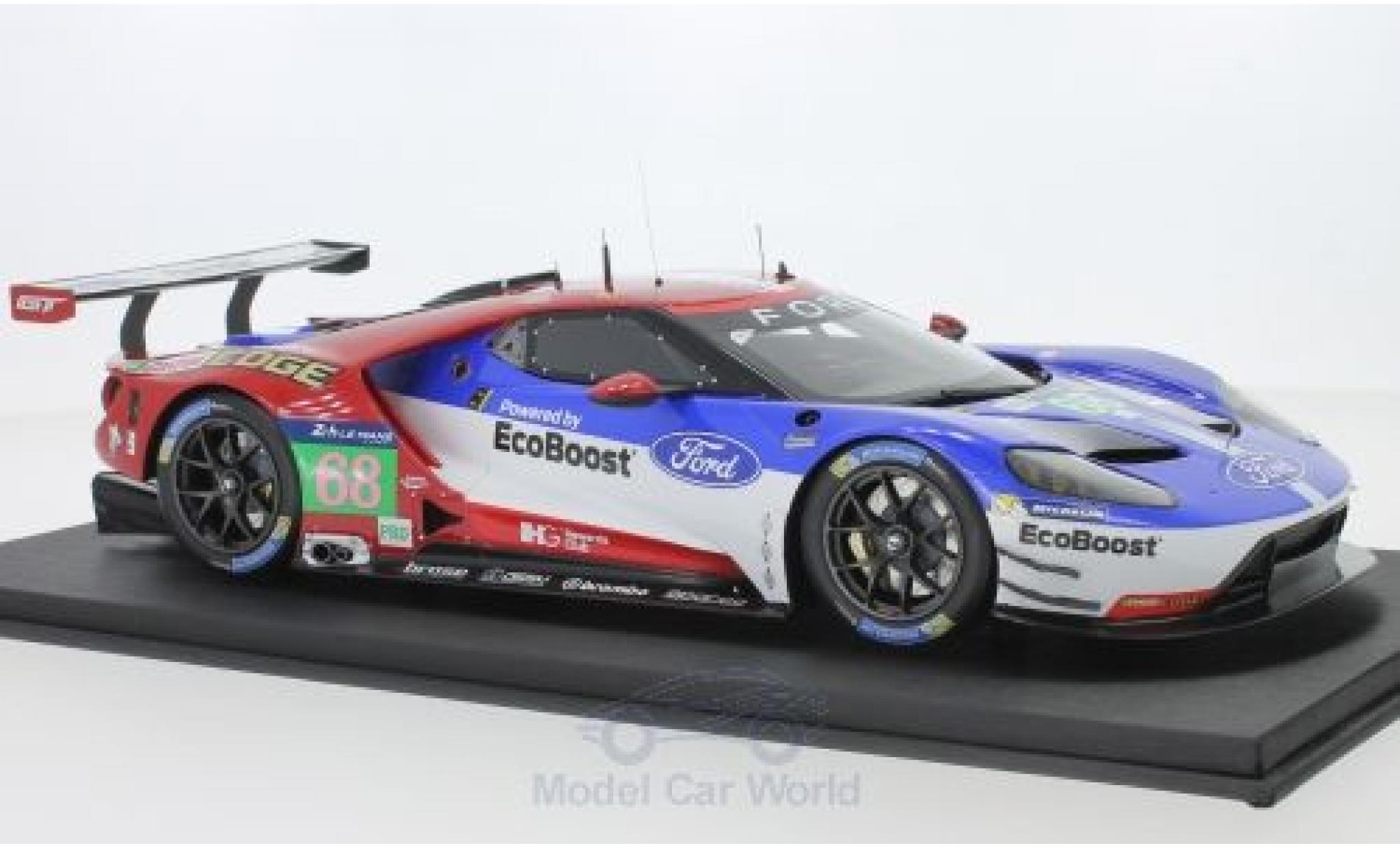 Ford GT 1/18 Top Speed No.68 Chip Ganassi Team USA LME Pro 24h Le Mans J.Hand/D.M&uuml;ller/S.Bourdais modelauto