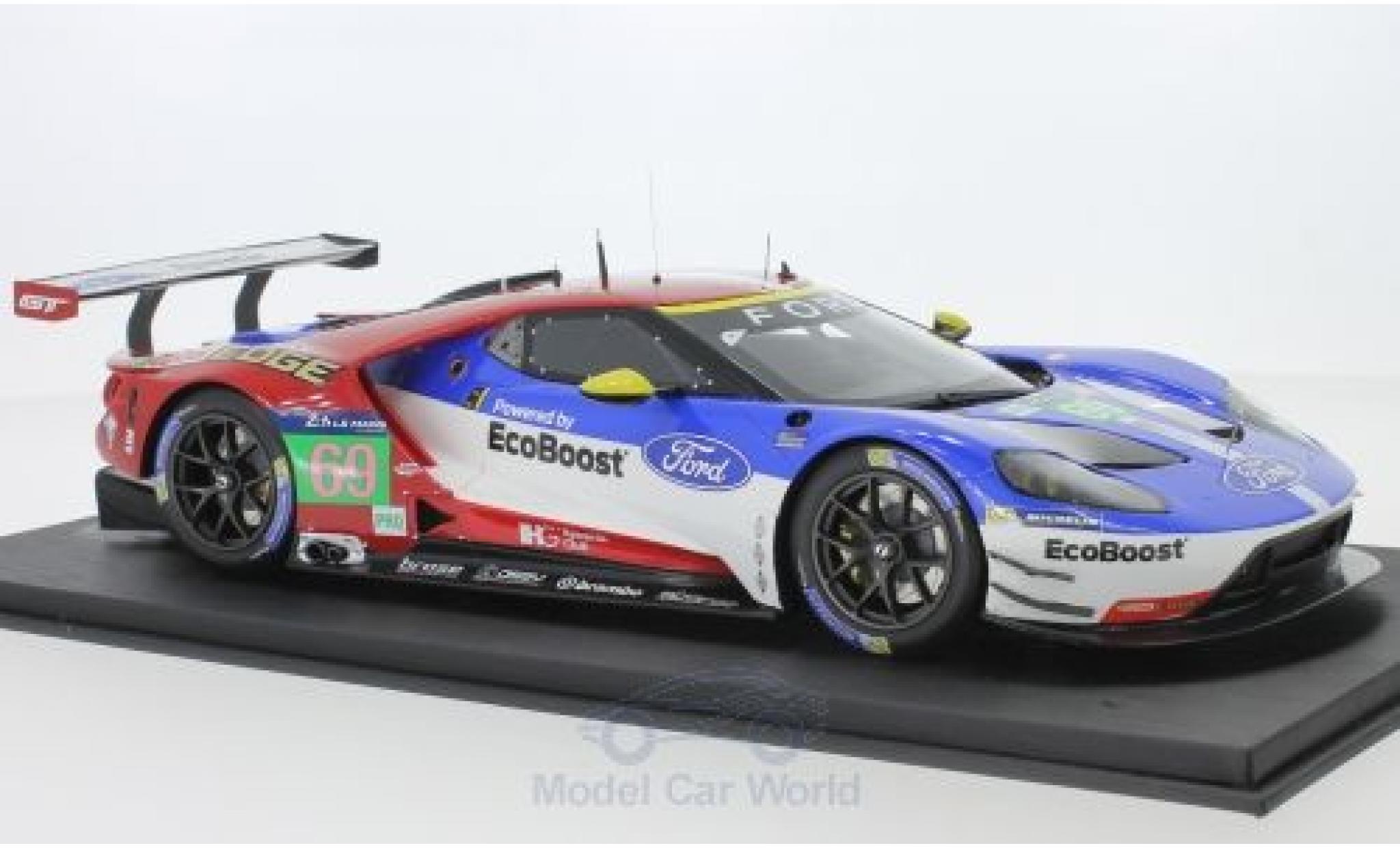 Ford GT 1/18 Top Speed No.69 24h Le Mans 2016 R.Briscoe/R.Westbrook/S.Dixon modelauto
