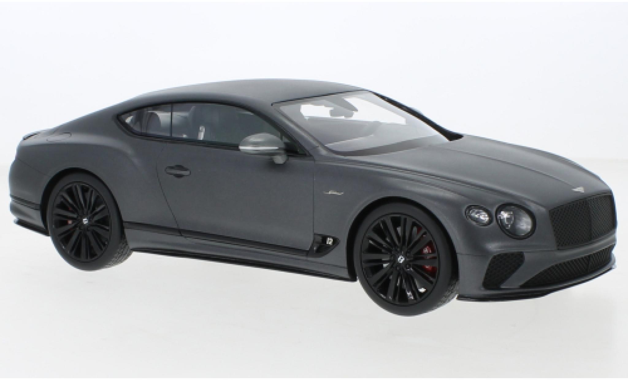 Bentley Continental 1/18 Top Speed GT Speed matt-anthrazit 2022 modelauto