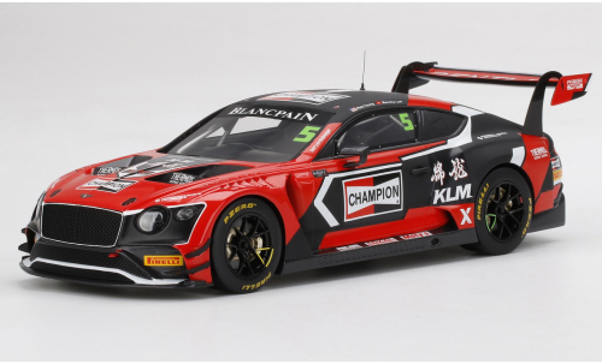 Bentley Continental 1/18 Top Speed GT3 No.5 Champion Witpain GT Series 2018 modelauto