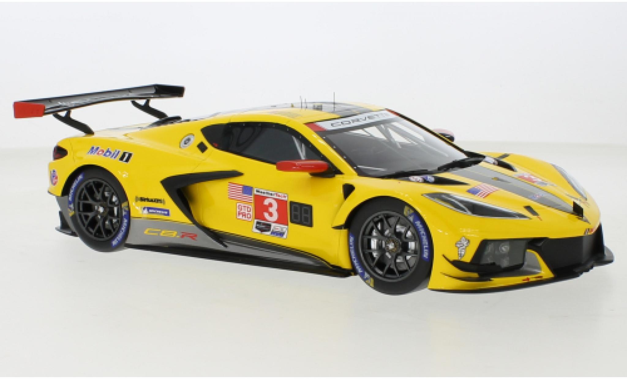 Chevrolet Corvette 1/18 Top Speed C8.R No.3 Racing IMSA 12h Sebring 2022 modelauto