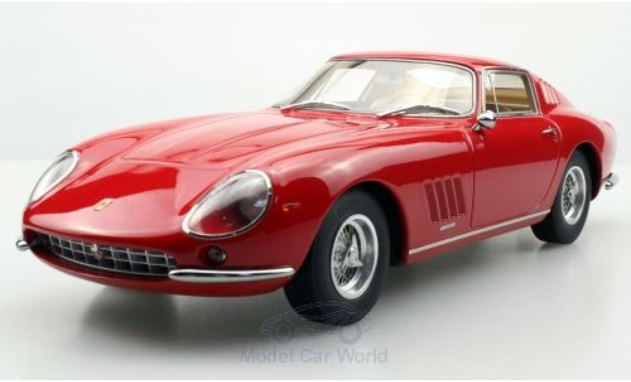 Ferrari 275 1/18 Topmarques Collectibles GTB/4 rood modelauto