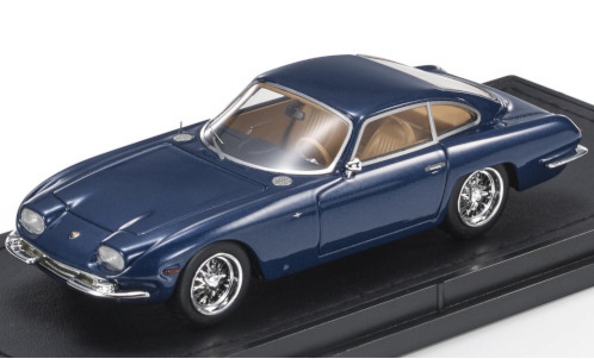 Lamborghini 350 GT 1/43 Topmarques Collectibles blauw modelauto