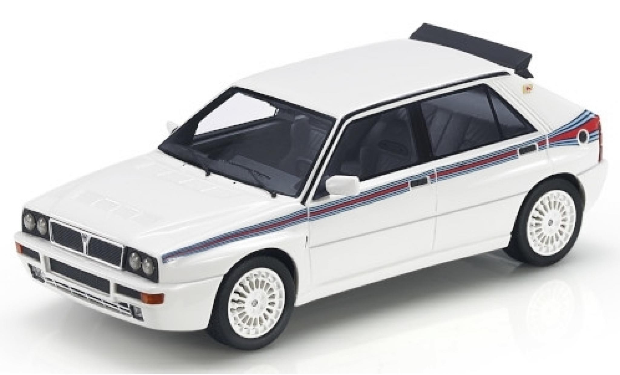 Lancia Delta 1/43 Topmarques Collectibles Integrale Evoluzione EVO 5 wit/Dekor modelauto