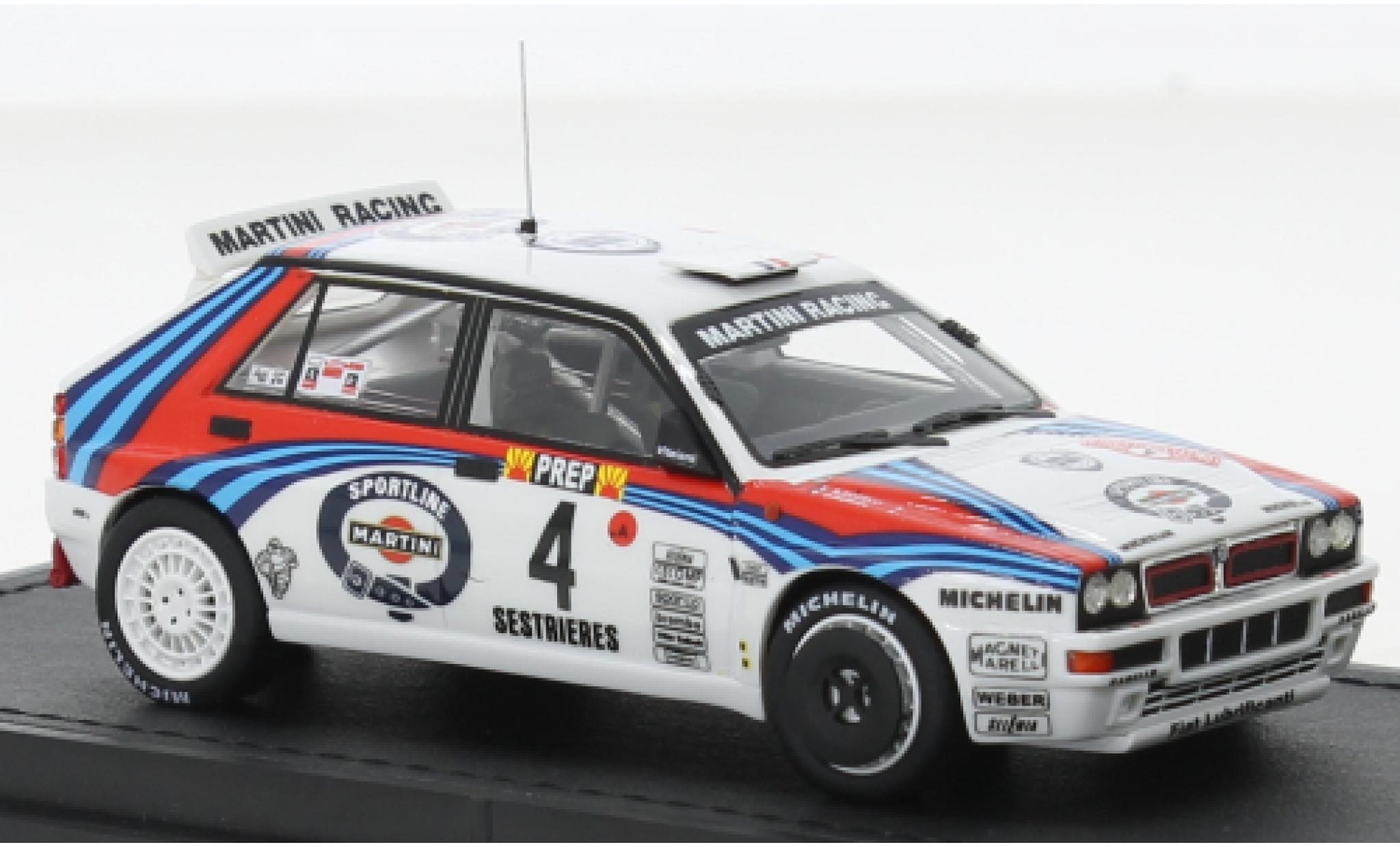 Lancia Delta 1/43 Topmarques Collectibles HF Integrale 16V No.4 Martini Racing Martini Rallye WM Rally Monte Carlo 1992 modelauto