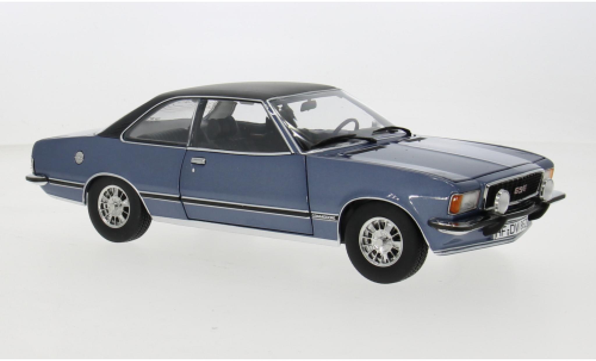 Opel Commodore 1/18 Touring B Coupe GS/E blauw 1975 1:18 modelauto