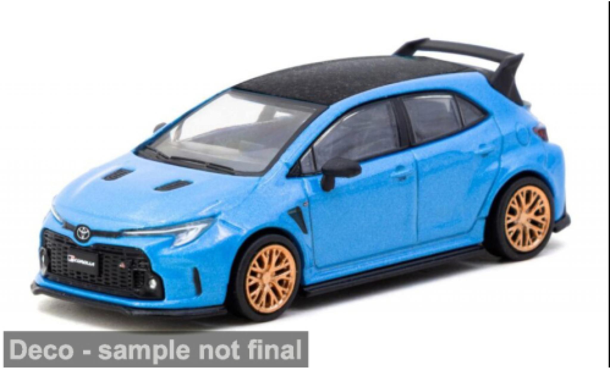Toyota Corolla 1/64 Tarmac Works GR blauw 2025 1:64 modelauto