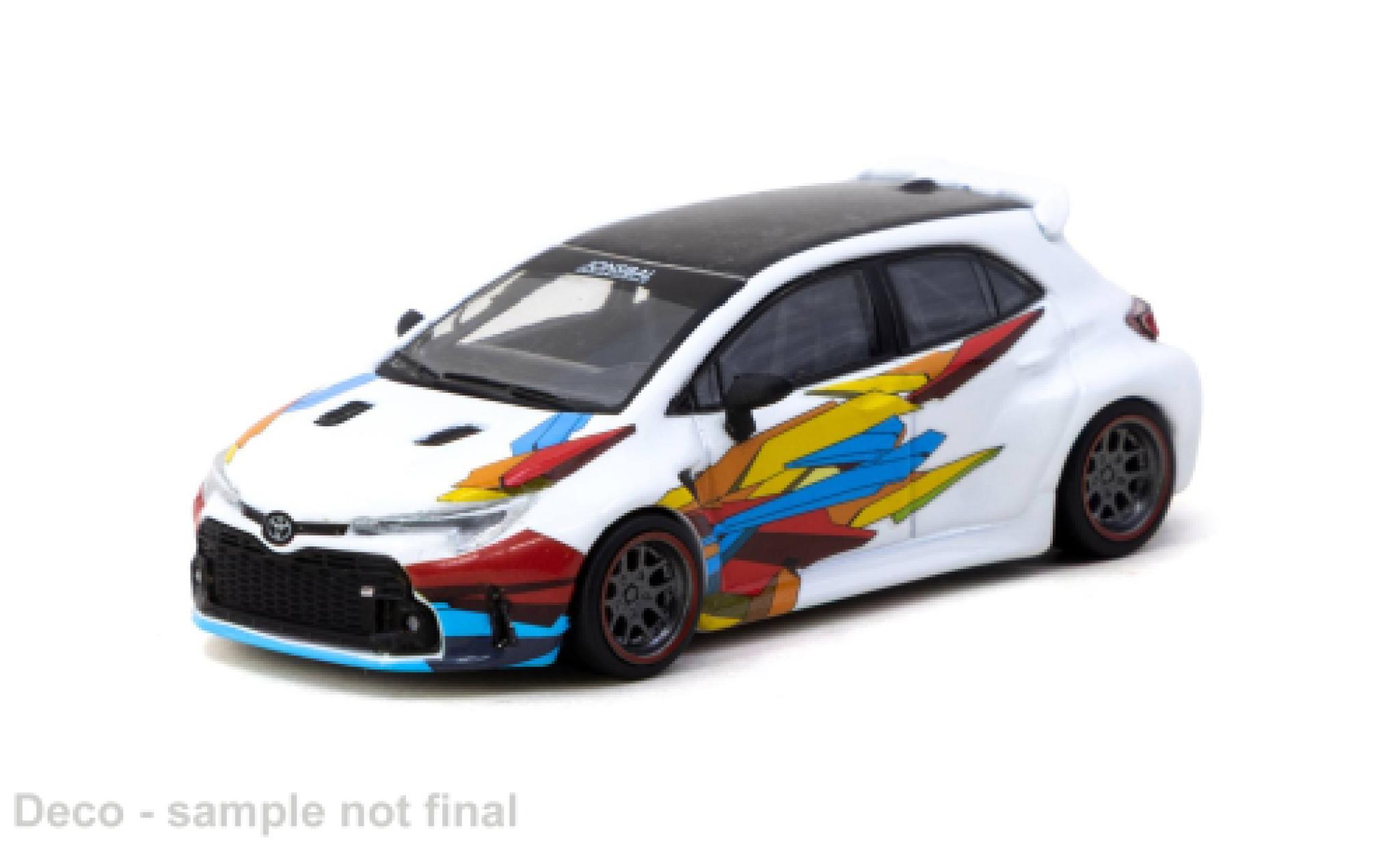 Toyota Corolla 1/64 Tarmac Works GR Widebody wit/Dekor 2025 1:64 modelauto