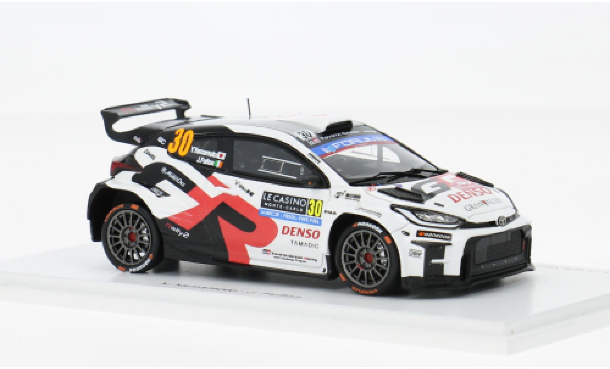 Toyota Yaris 1/43 Spark GR Rally 2 Rally Monte Carlo 2025 #30 Y.Yamamoto/J.Fulton 1:43 modelauto