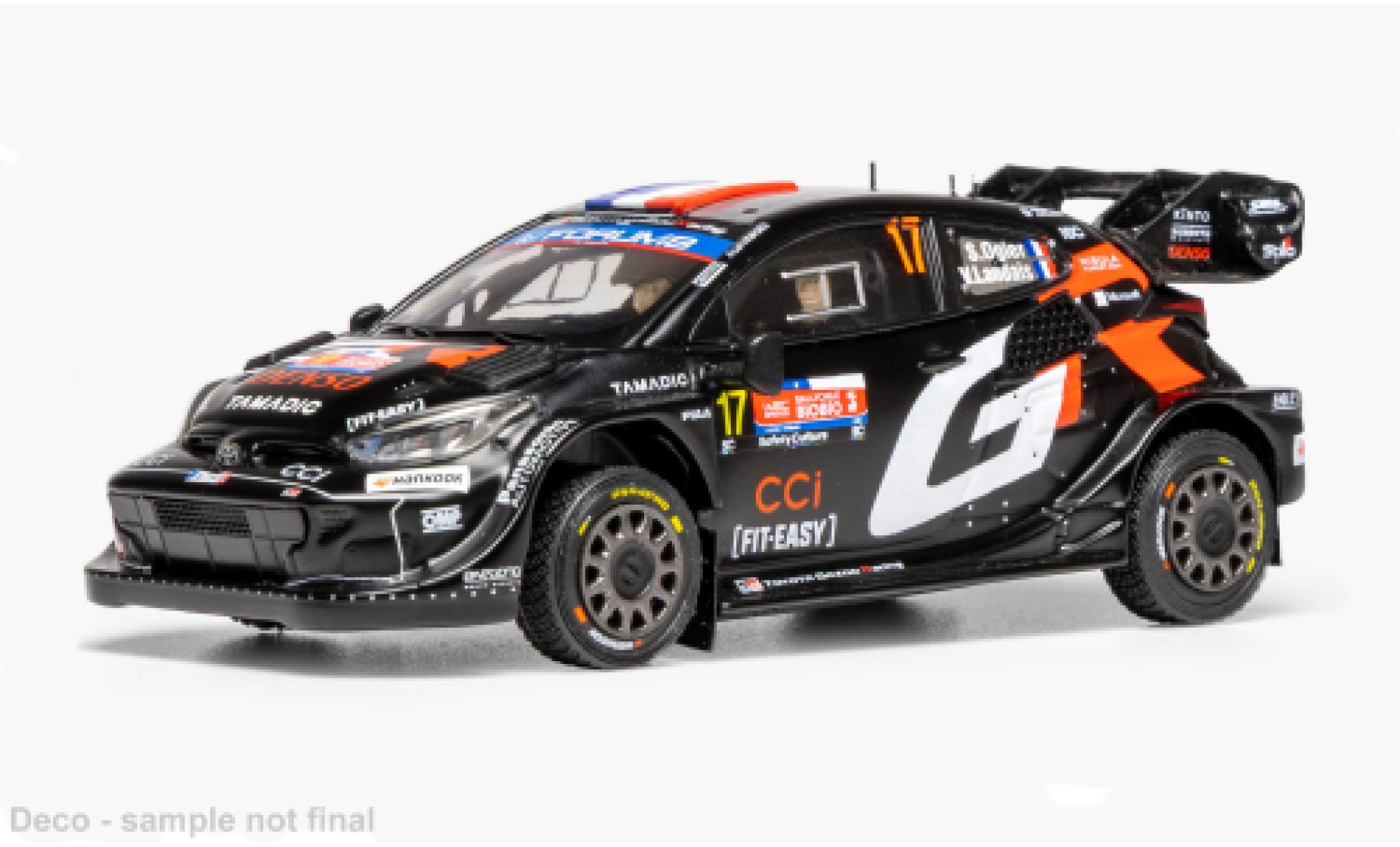 Toyota Yaris 1/43 IXO GR Rally1 Rally Chile 2025 #17 S.Ogier/V.Landais 1:43 modelauto