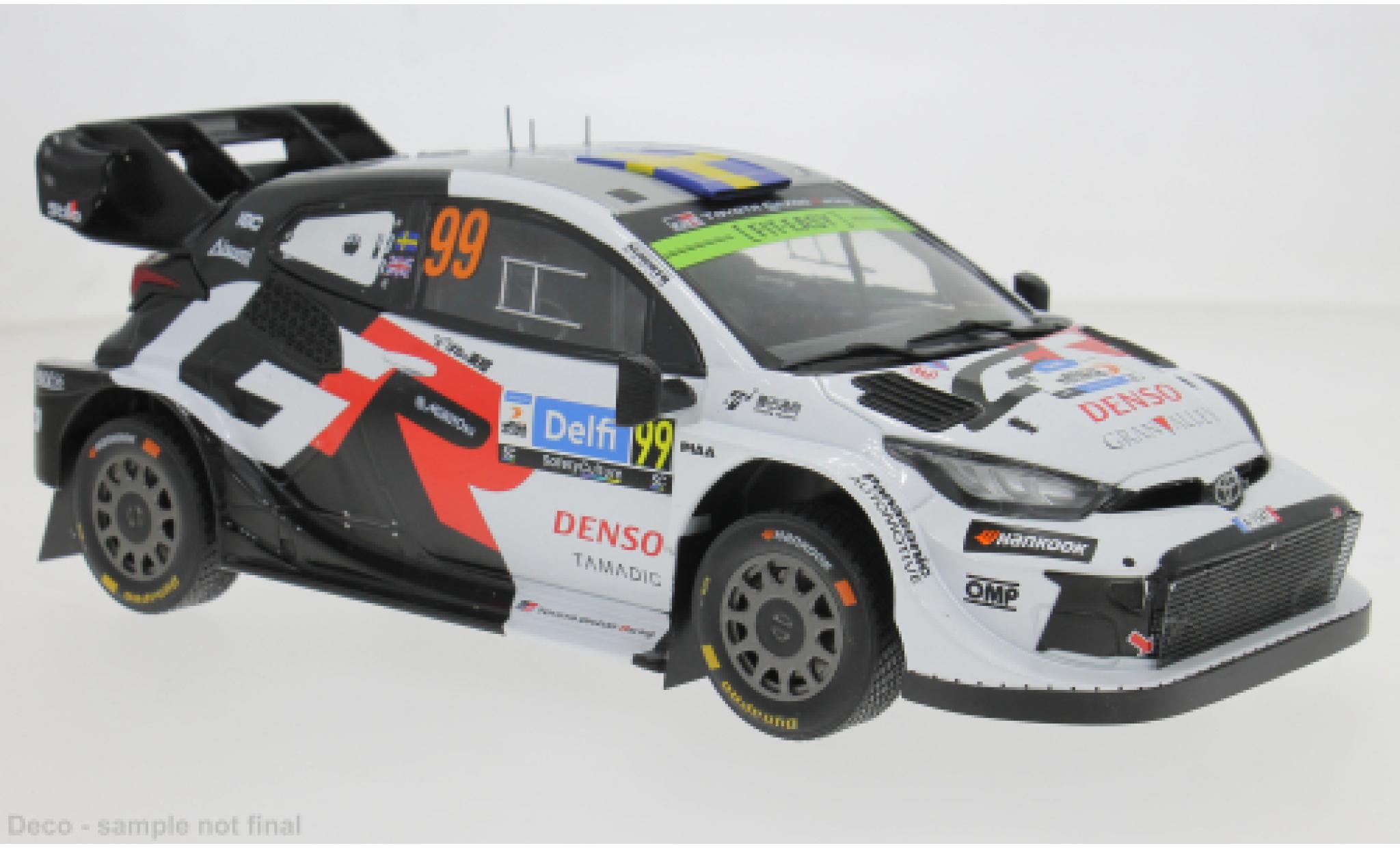 Toyota Yaris 1/18 IXO GR Rally1 Rally Estonia 2025 #99 O.Solberg/E.Edmondson 1:18 modelauto
