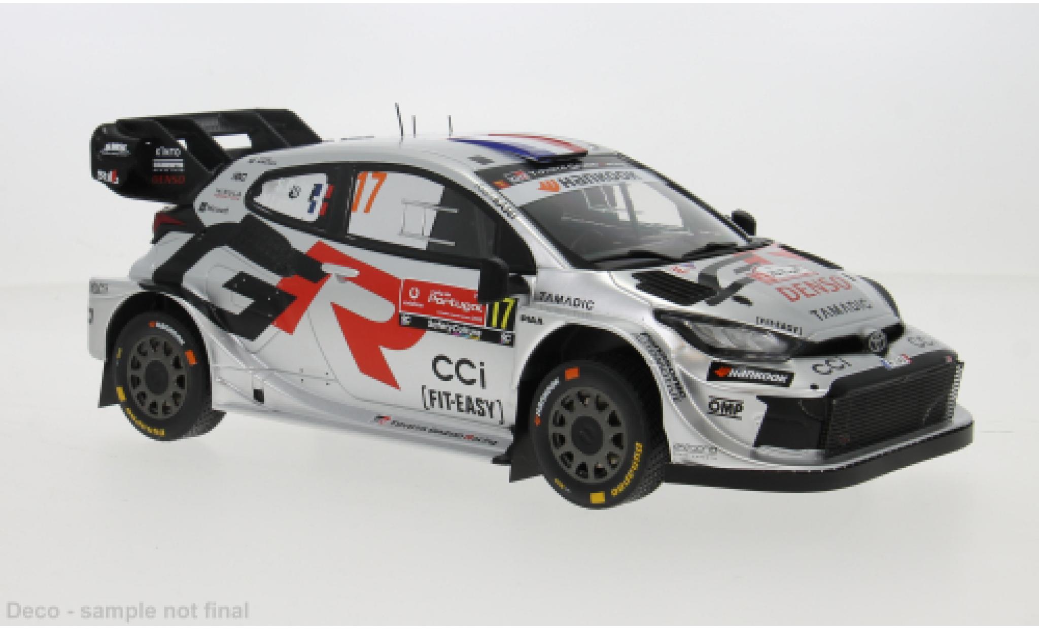 Toyota Yaris 1/18 IXO GR Rally1 Rally Portugal 2025 #17 S.Ogier/V.Landais 1:18 modelauto