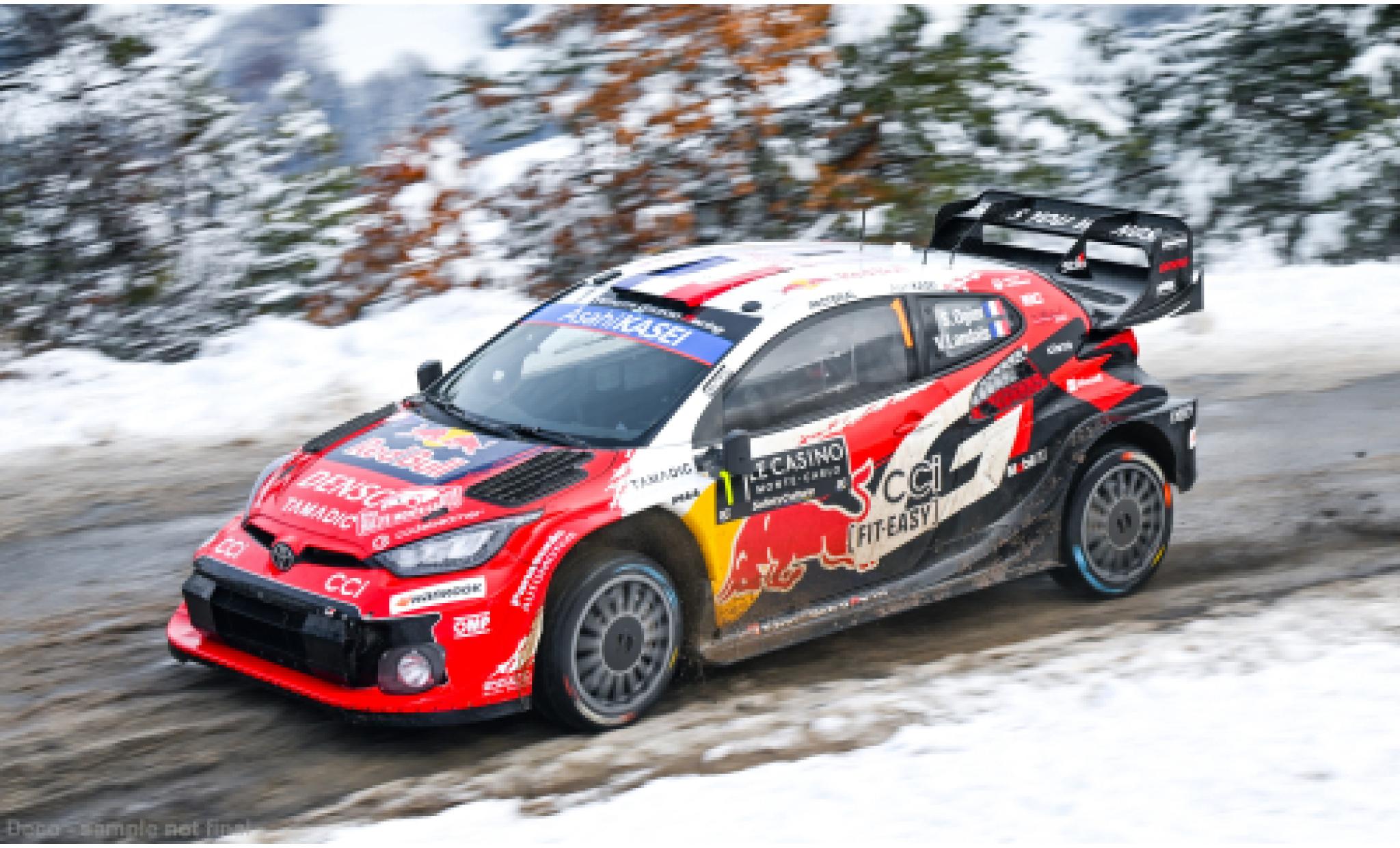 Toyota Yaris 1/18 IXO GR Rally1 Rallye Monte Carlo 2026 #1 S.Ogier/V.Landais 1:18 modelauto