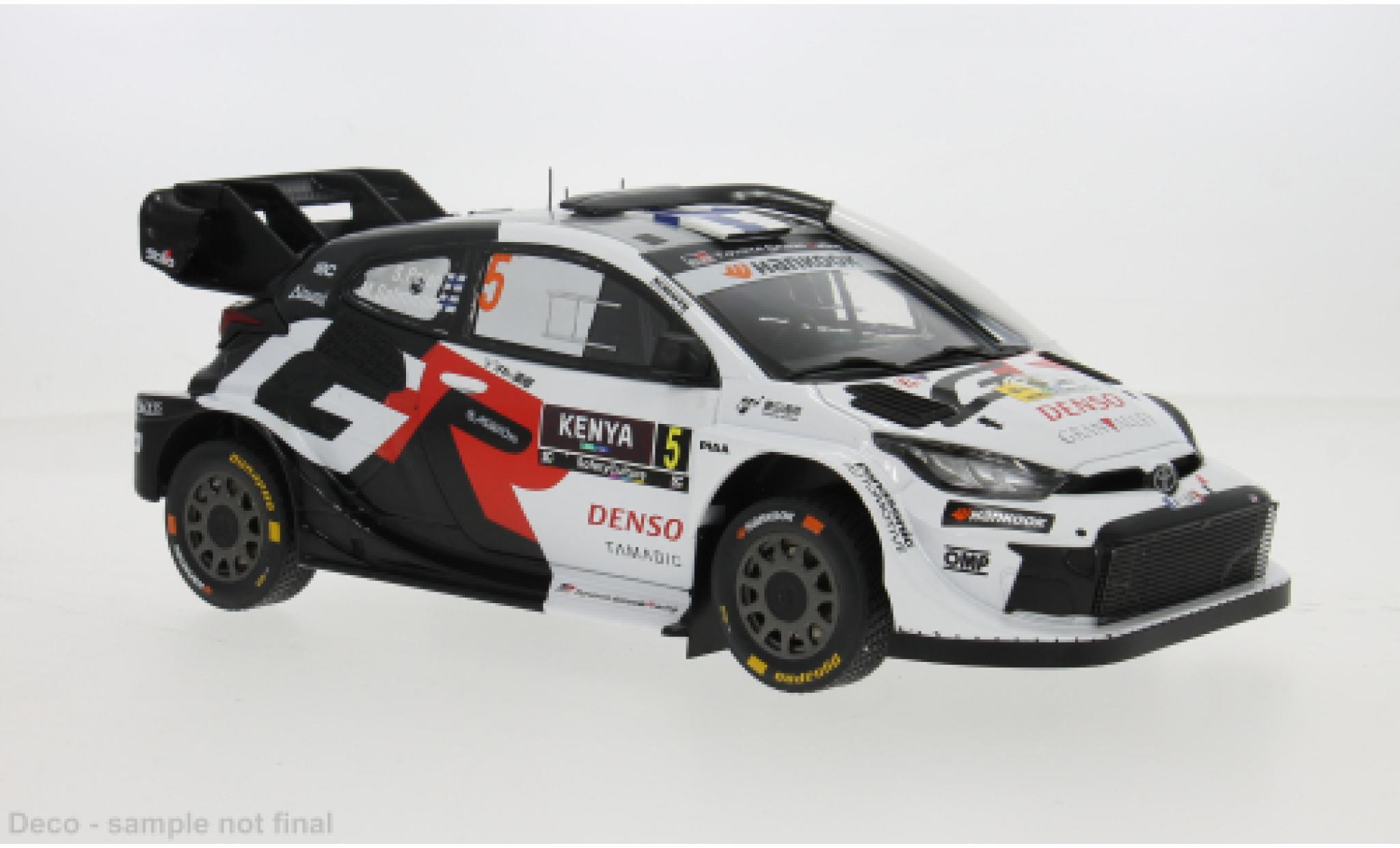 Toyota Yaris 1/18 IXO GR Rally1 Safari Rallye Kenia 2025 #5 S.Pajari/M.Salminen 1:18 modelauto