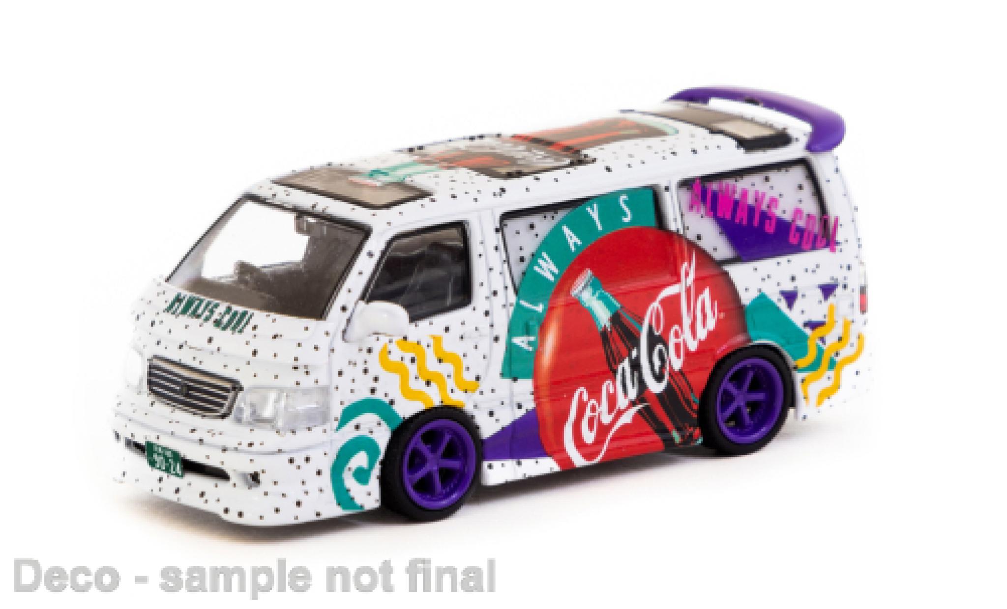 Toyota Hiace 1/64 Tarmac Works Waggon C Coca Cola 1:64 modelauto